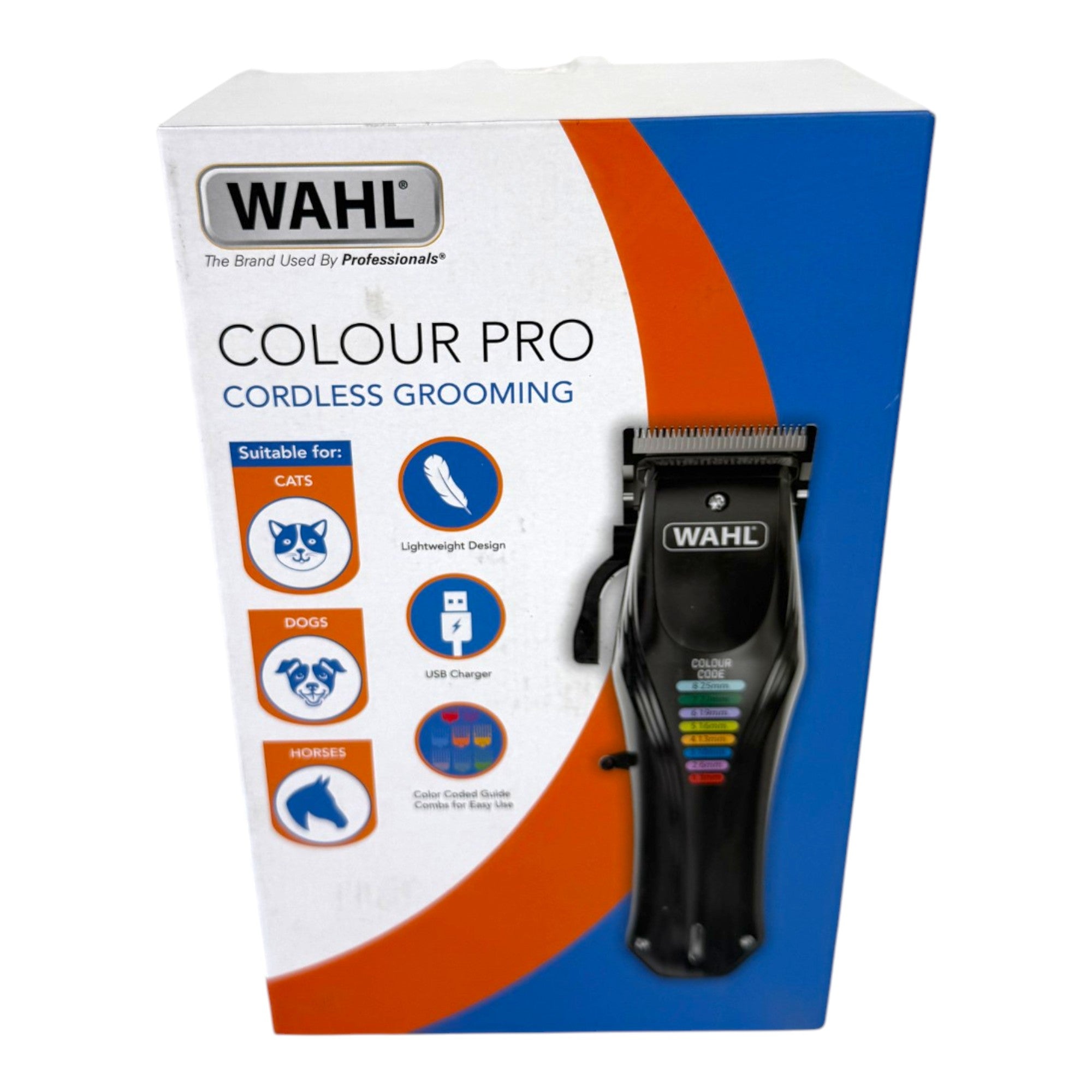 Wahl Color Pro Akku Schermaschine 0 8 1 8 mm 8x Aufsteckkamm 54315  0 - toolbrothers