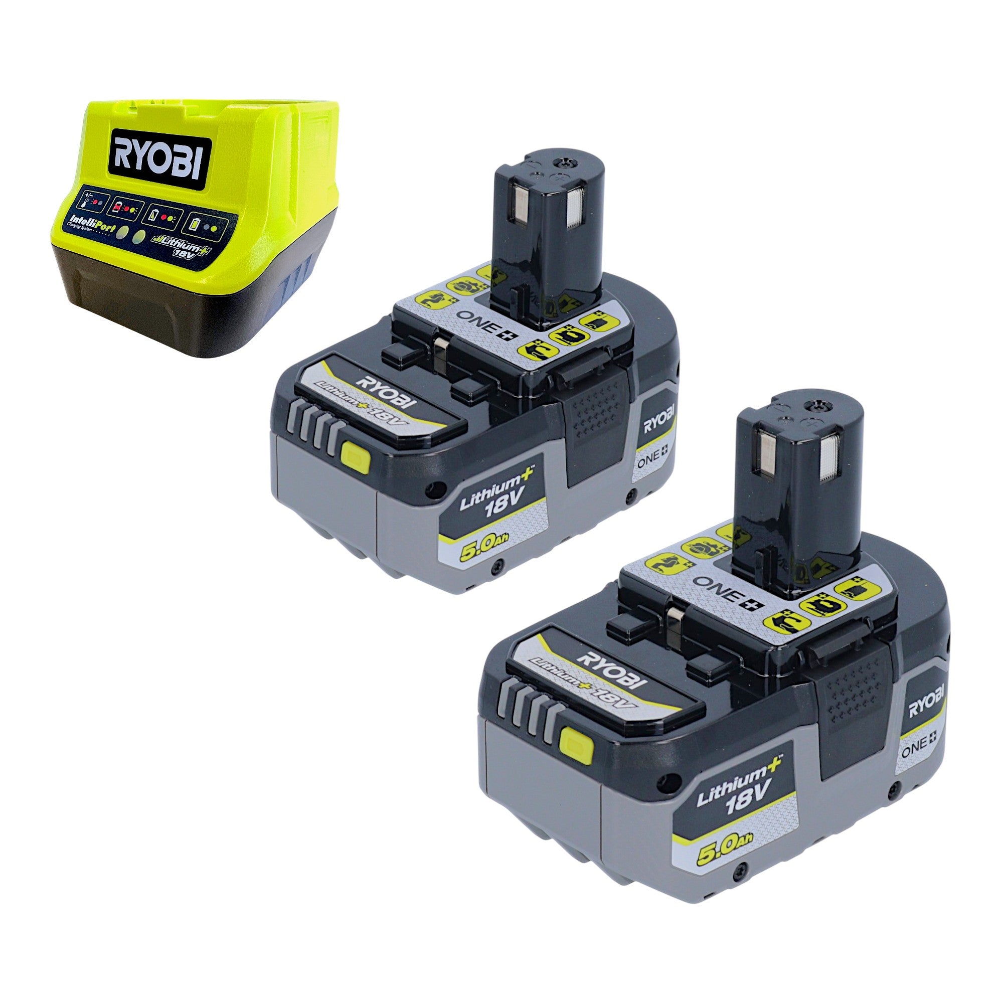 RYOBI RBP18250 0 Akku Polierer 18 V 250 mm 2x Akku 5 0 Ah Ladegeraet 3 - toolbrothers