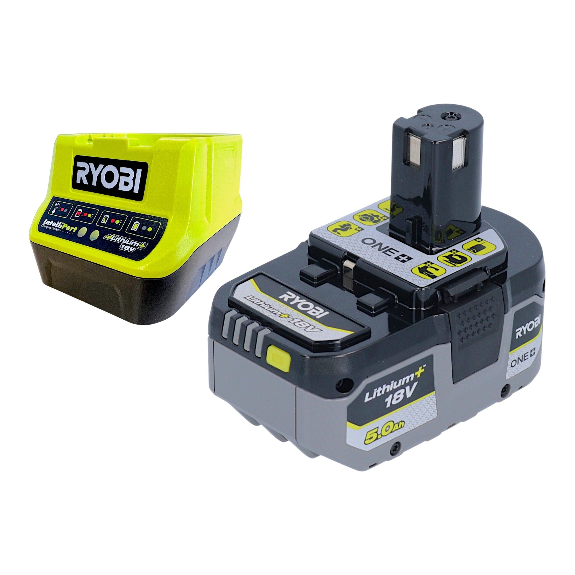 RYOBI R15GN18 0 Akku Nagler 18 V 24 64 mm 1x Akku 5 0 Ah Ladegeraet 2 - toolbrothers