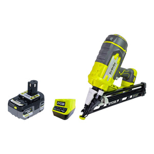 RYOBI R15GN18-0 Akku Nagler 18 V 24 - 64 mm + 1x Akku 5,0 Ah + Ladegerät
