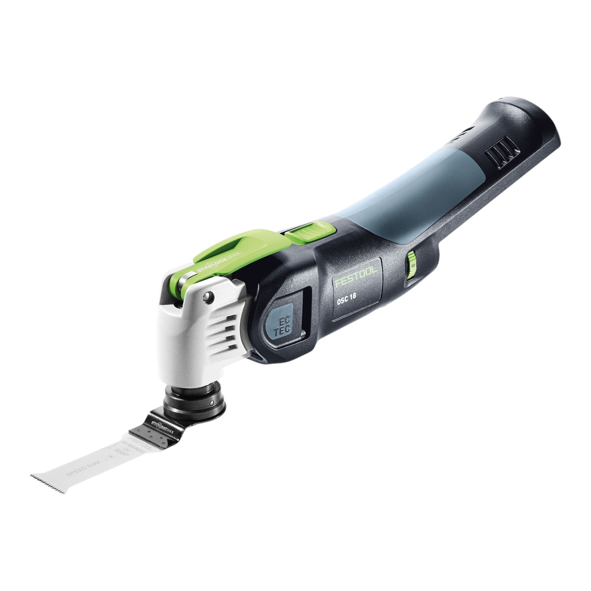 Festool OSC 18 E Basic Set Akku Oszillierer 18 V Starlock Max Brushless 2x Akku 4 0 Ah Ladegeraet 7 tlg Zubehoer Set Systainer 1 - toolbrothers