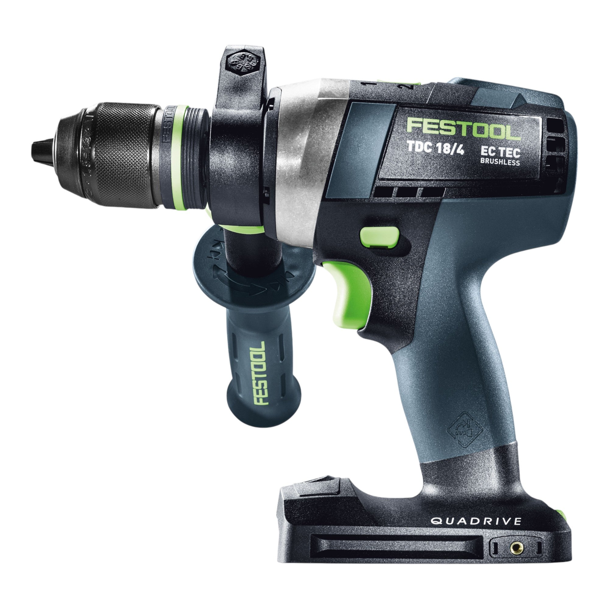 Festool TDC 18 4 Basic Akku Bohrschrauber 18 V 75 Nm Brushless 2x Akku 4 0 Ah Ladegeraet Systainer 4 - toolbrothers