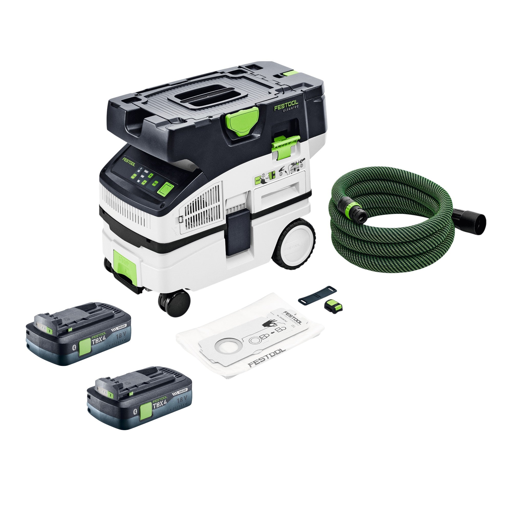 Festool CTLC MINI I Basic Akku Absaugmobil 36 V 2x 18 V Staubklasse L 2x Akku 4 0 Ah ohne Ladegeraet 0 - toolbrothers