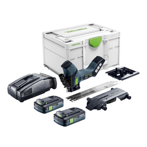 Festool ISC 240 EB-Basic Akku Dämmstoffsäge 18 V 240 mm + 2x Akku 4,0 Ah + Schnellladegerät + Systainer