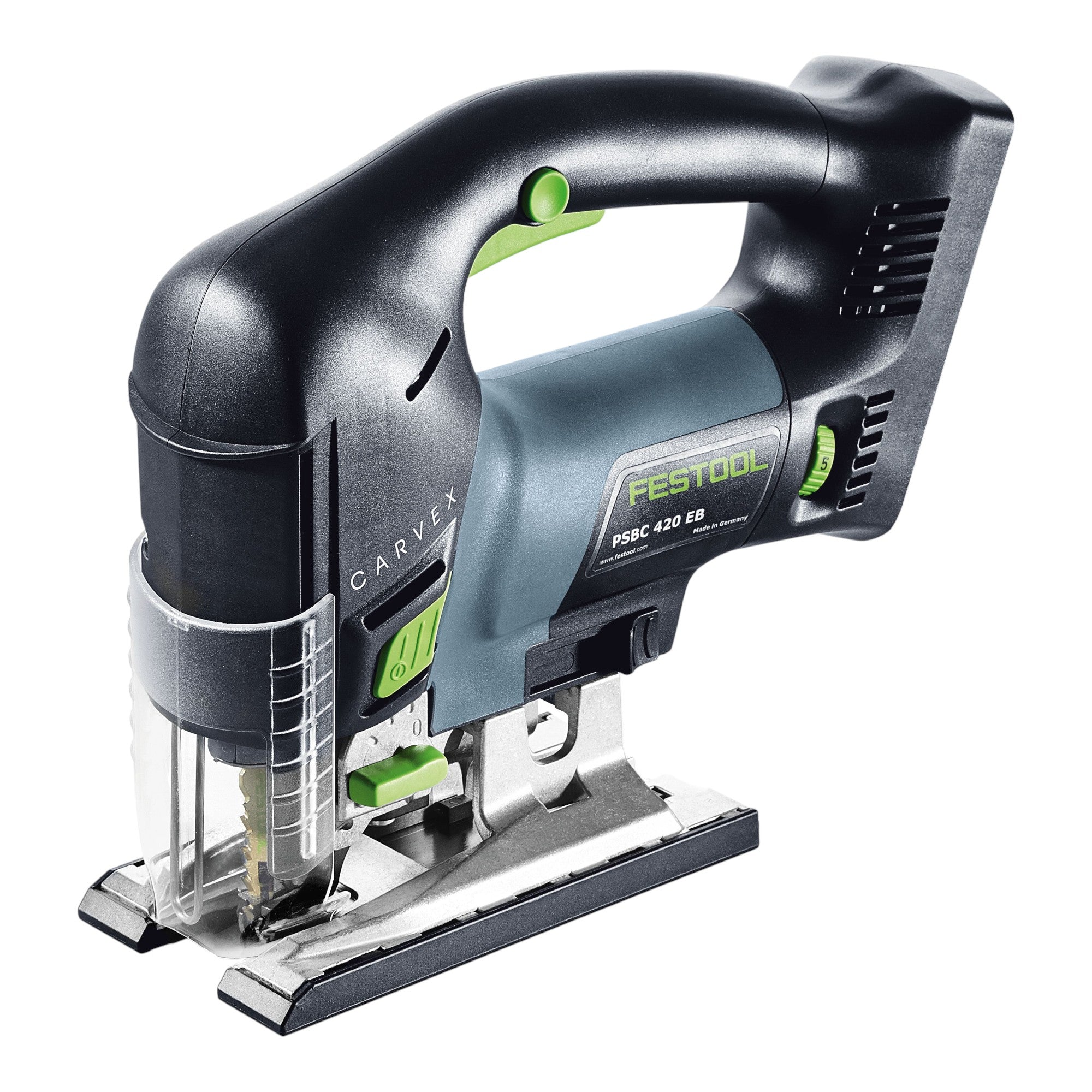 Festool PSBC 420 EB Basic Akku Pendelstichsaege 18 V 120 mm Brushless 2x Akku 4 0 Ah Schnellladegeraet Systainer 1 - toolbrothers