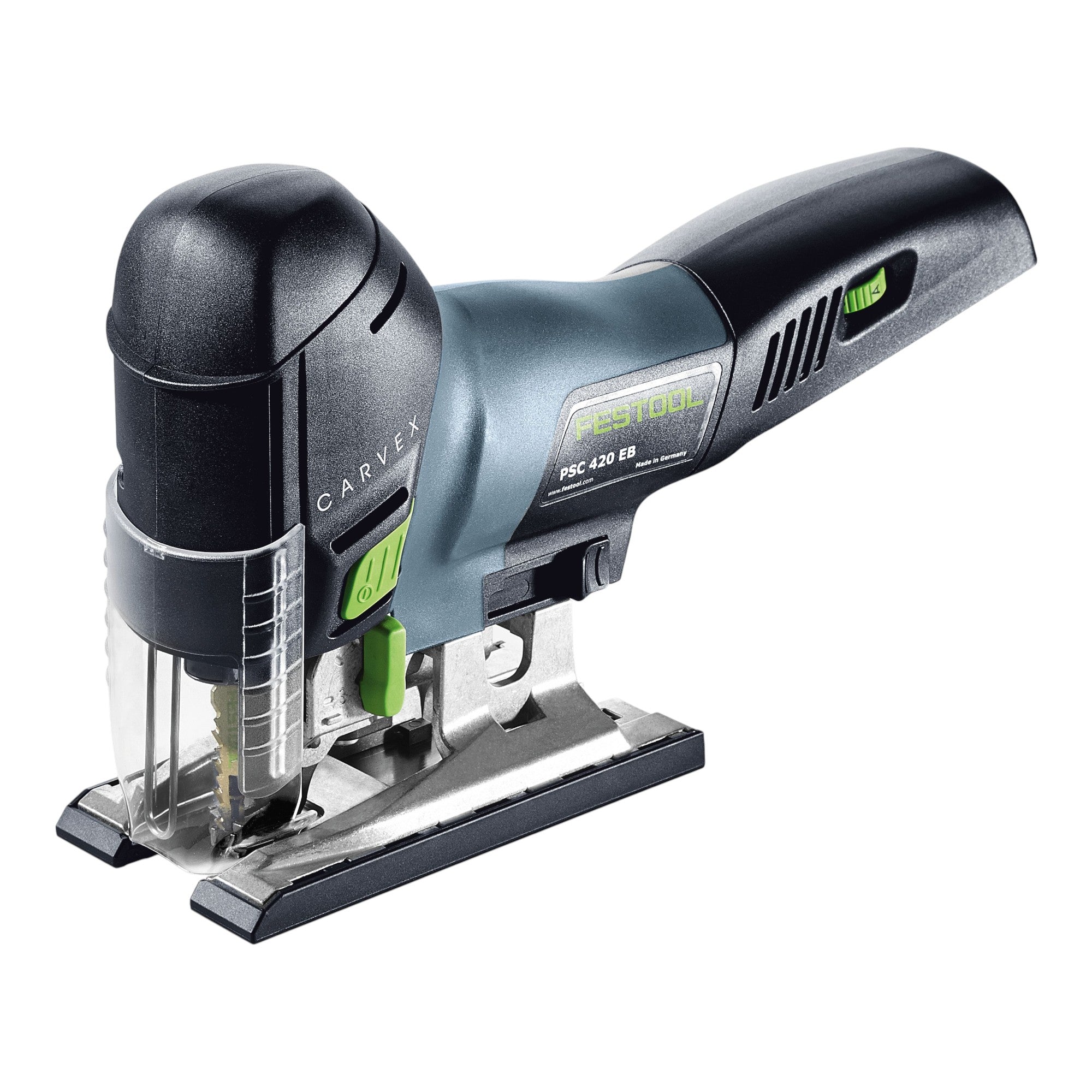 Festool PSC 420 EB Basic Akku Pendelstichsaege 18 V 120 mm Brushless 2x Akku 4 0 Ah Ladegeraet Systainer 1 - toolbrothers