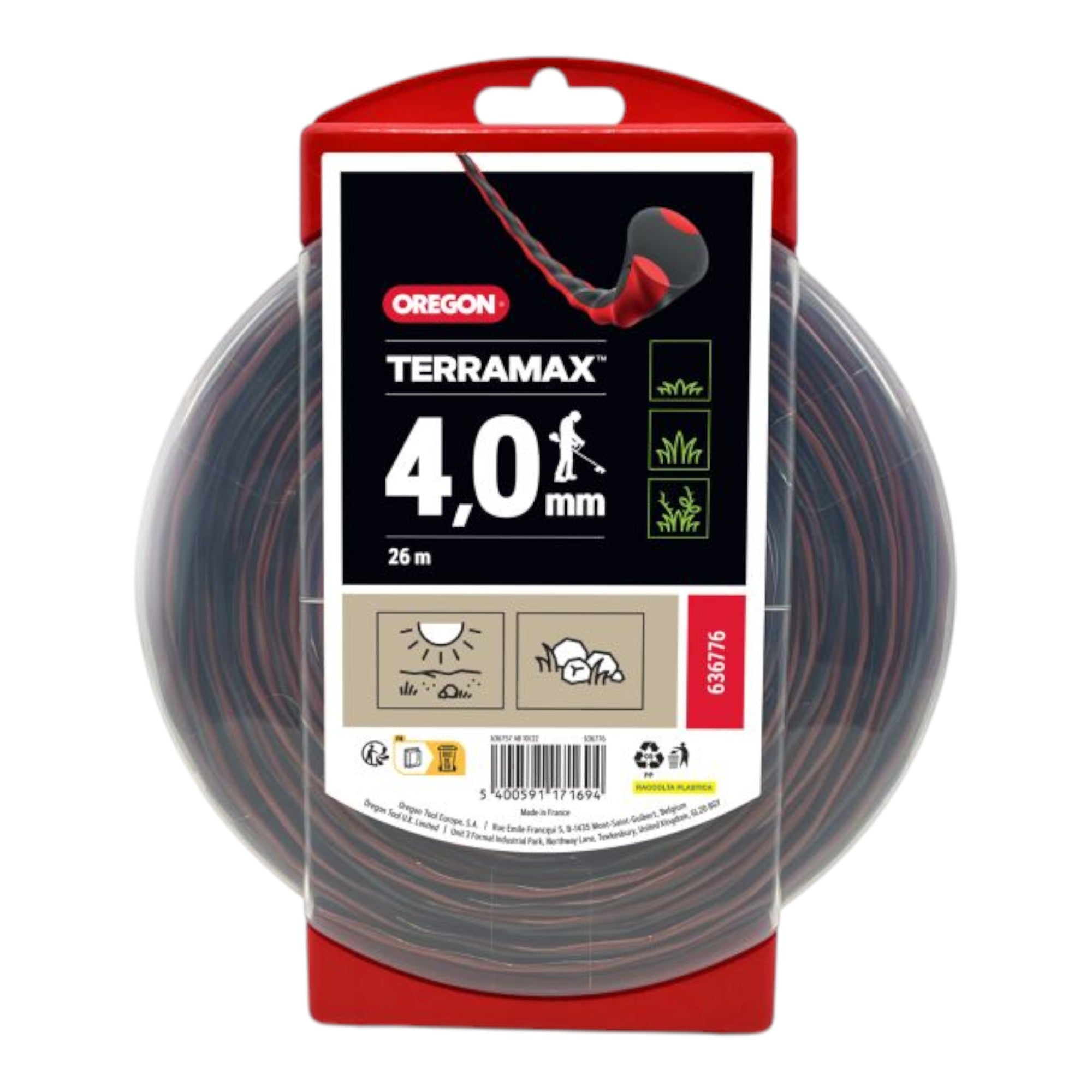 Oregon TerraMax Maehfaden 4 0 mm x 26 m 636776  0 - toolbrothers
