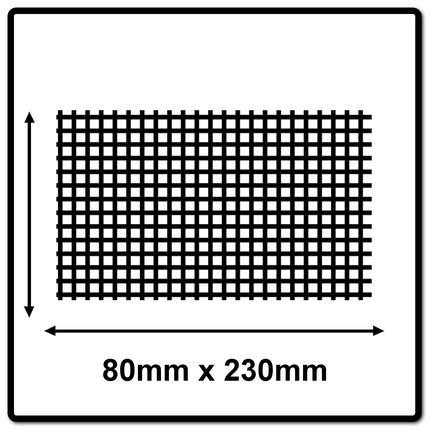 Mirka ABRANET Schleifstreifen Grip 80x230mm P80 50 Stk. ( 5417505080 ) - Toolbrothers