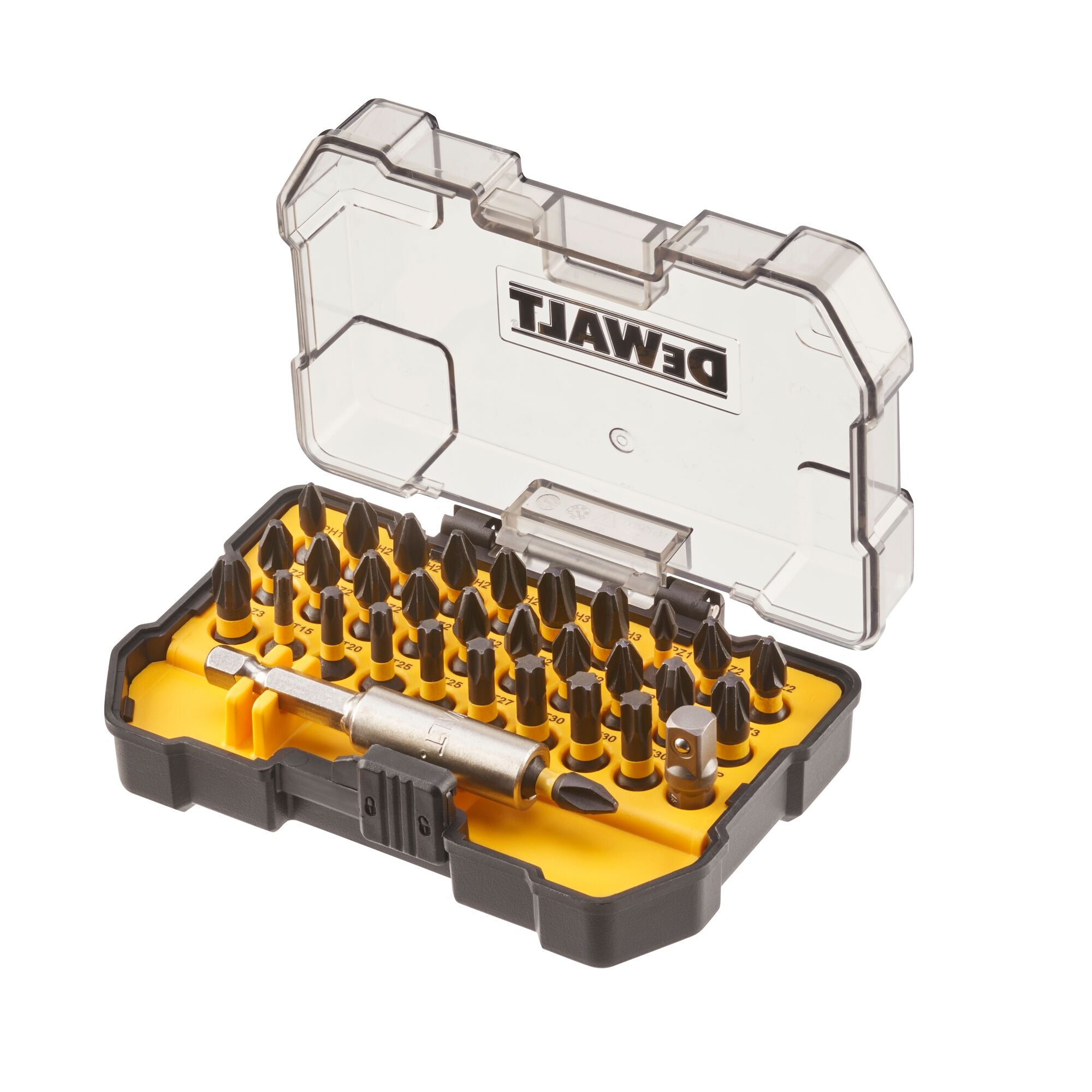 DeWalt Extreme Impact Torsion Bit Set 32 tlg fuer 25 mm DT70560T Phillips Pozidriv Torx 0 - toolbrothers