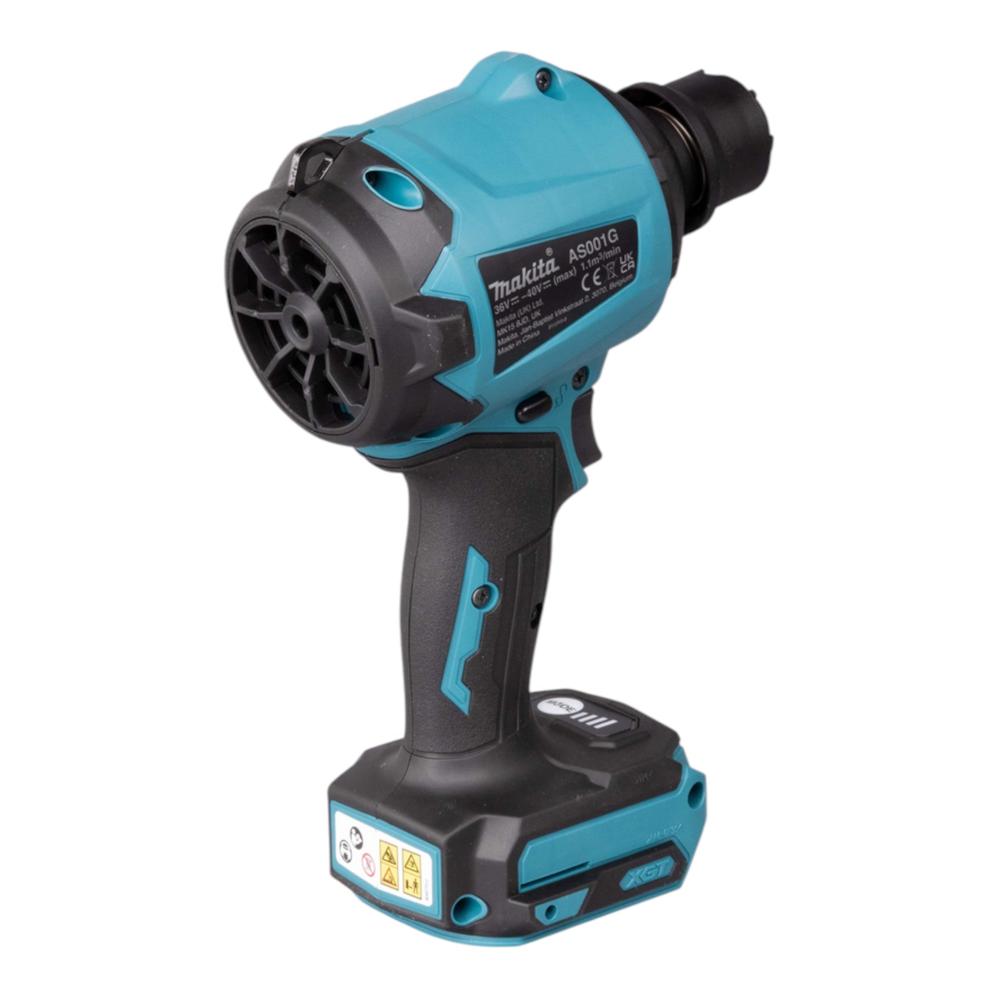 Makita AS 001 GM101 Akku Geblaese 40 V max Brushless 1x Akku 4 0 Ah Ladegeraet Makpac 4 - toolbrothers