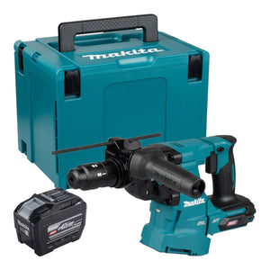 Makita HR 012 GE101 Akku Kombihammer 40 V max. 3,3 J SDS plus Brushless + 1x Akku 8,0 Ah + Makpac  - ohne Ladegerät
