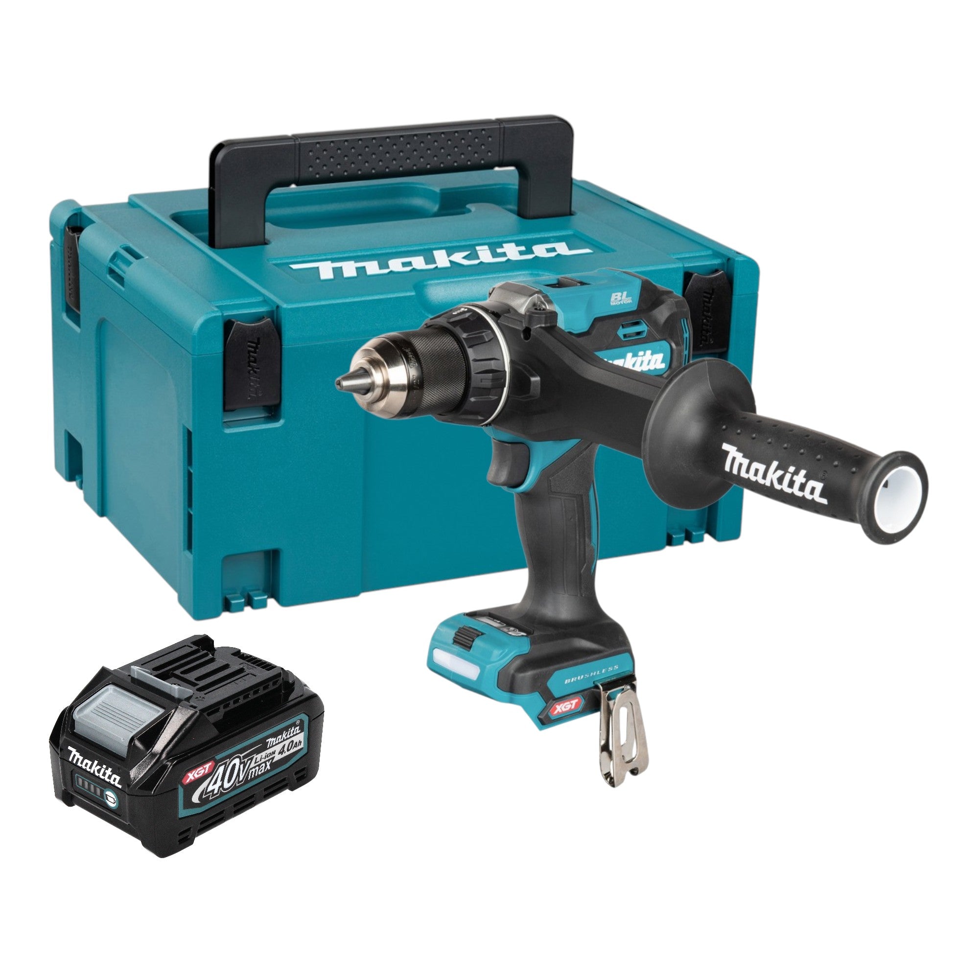 Makita DF 003 GM101 Akku Bohrschrauber 40 V max 180 Nm Brushless 1x Akku 4 0 Ah Makpac ohne Ladegeraet 0 - toolbrothers