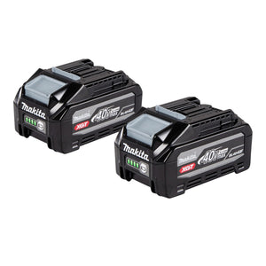 Makita Akku Set 2x BL 4040 F Li-Ion Akku 40 V max. 4,0 Ah XGT ( 2x 1910N6-8 ) mit LED Anzeige