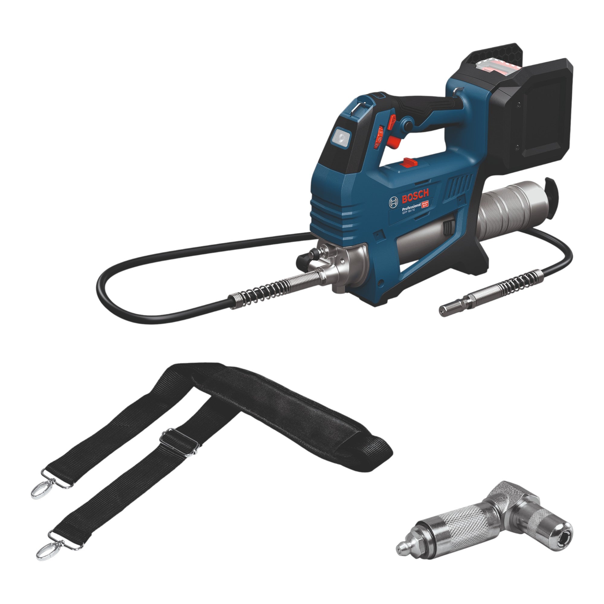 Bosch GFP 18V 10 Akku Fettpresse 18 V 10000 psi 06019N6000 Solo ohne Akku ohne Ladegeraet 0 - toolbrothers