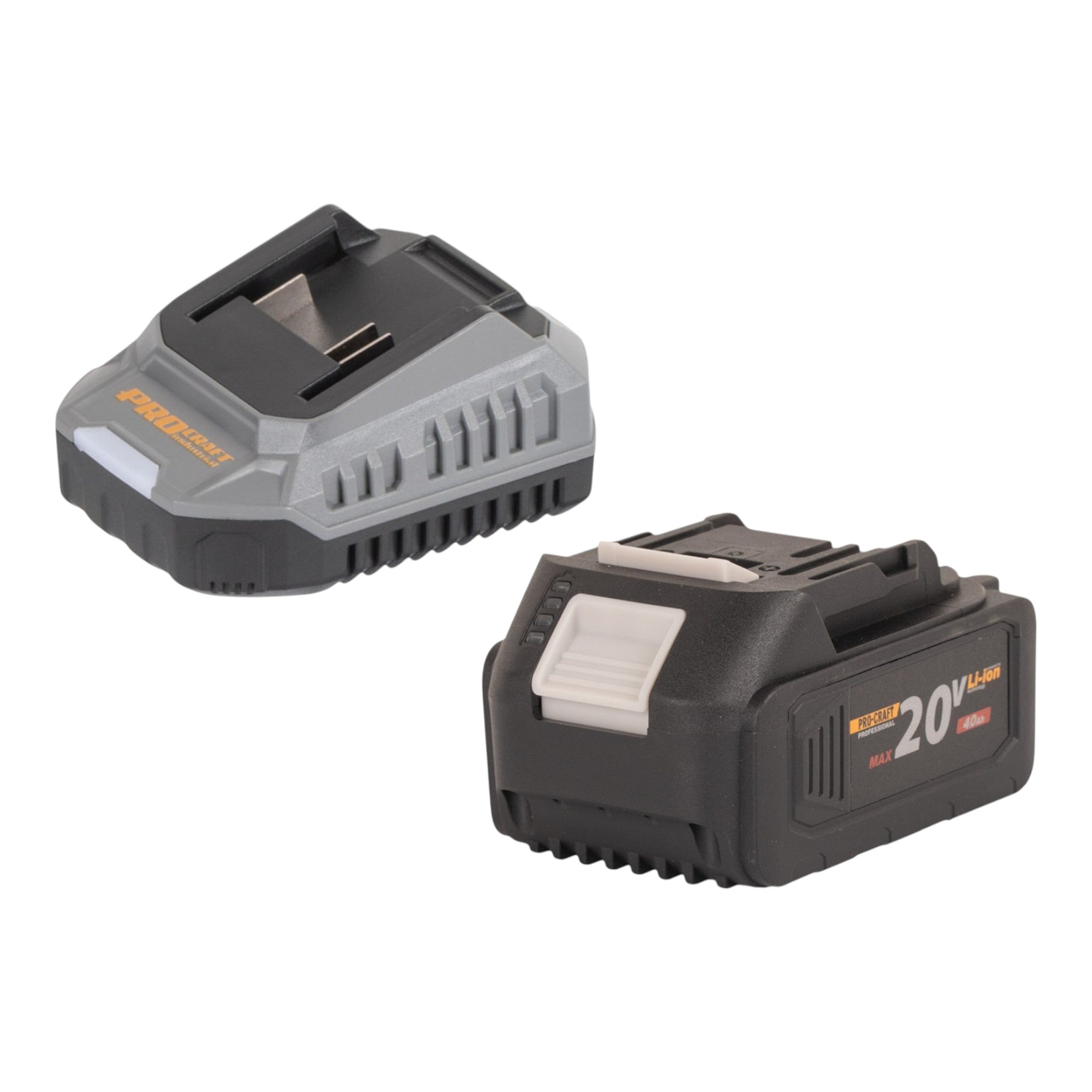 Procraft ES22Libb Akku Astschere 20 V 25 mm Brushless 1x Akku 4 0 Ah Ladegeraet 2 - toolbrothers