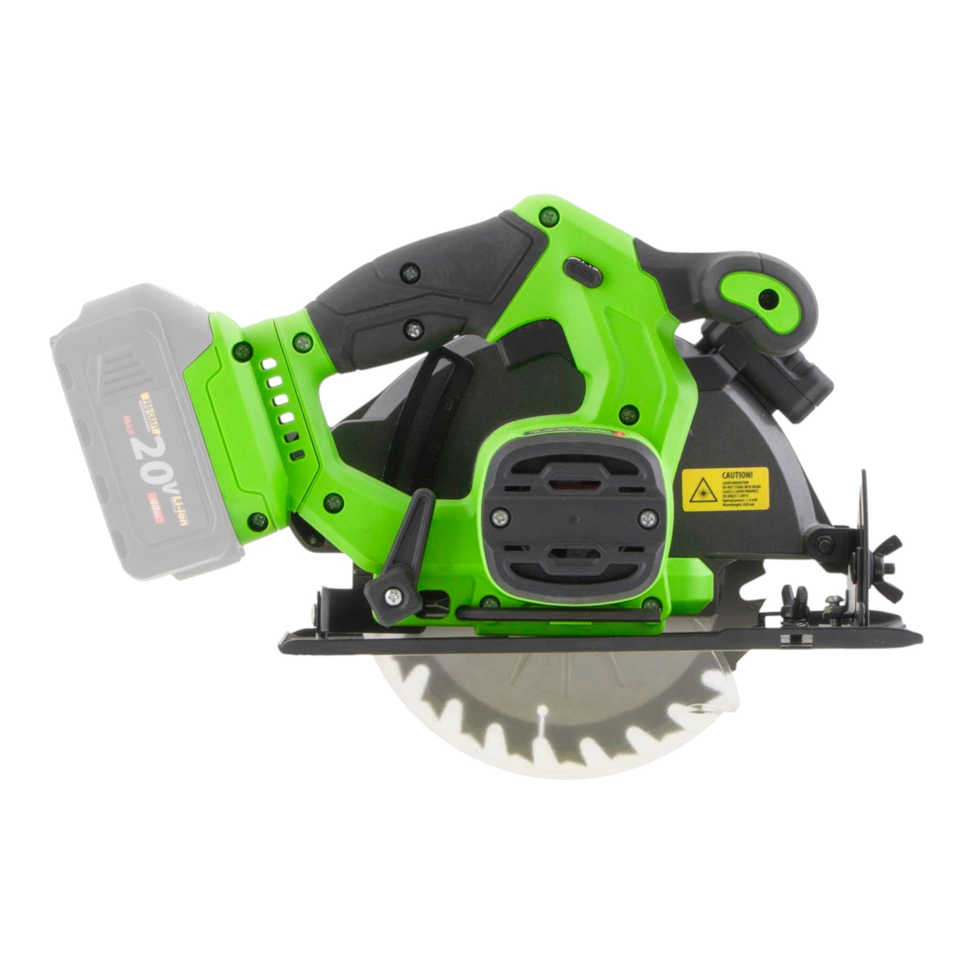 Procraft PCA28bb Akku Kreissaege 20 V 165 mm Brushless 1x Akku 4 0 Ah Ladegeraet 3 - toolbrothers