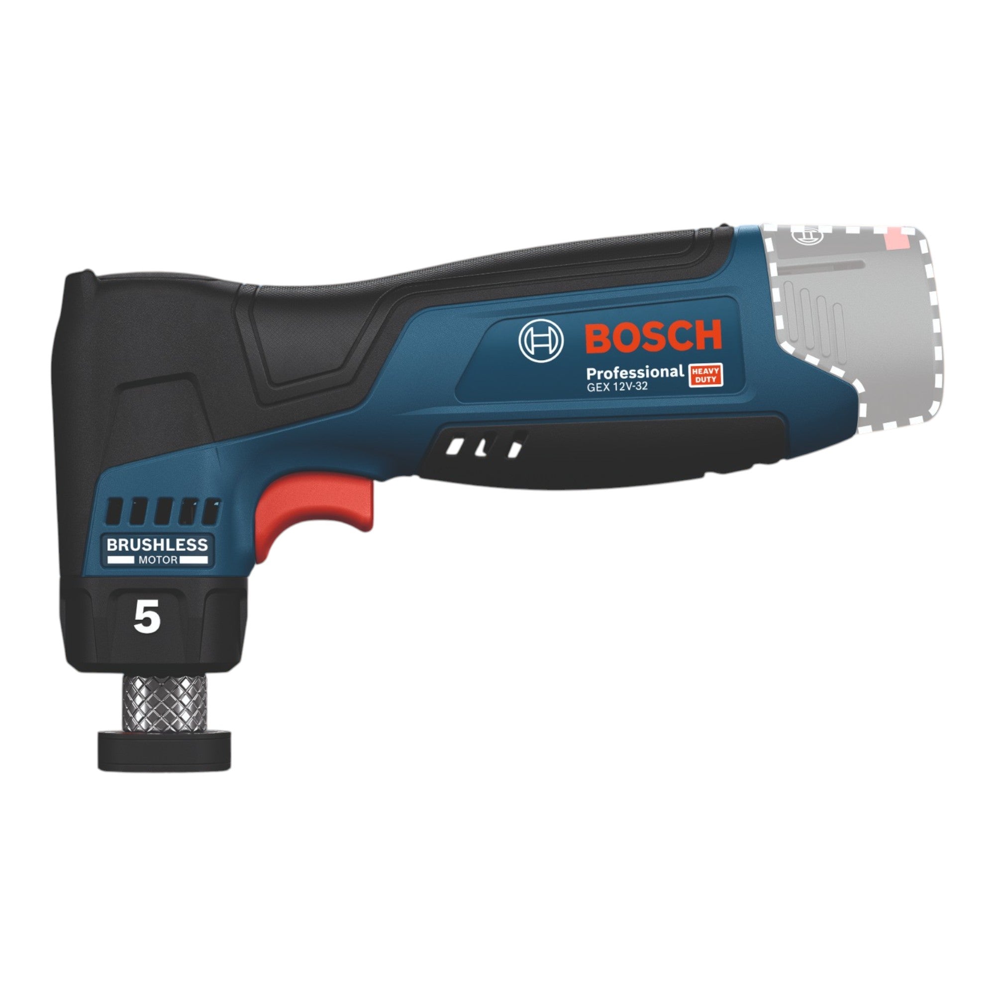 Bosch GEX 12V 32 Akku Exzenterschleifer 12 V 32 mm Brushless 06019L2000 Solo ohne Akku ohne Ladegeraet 1 - toolbrothers
