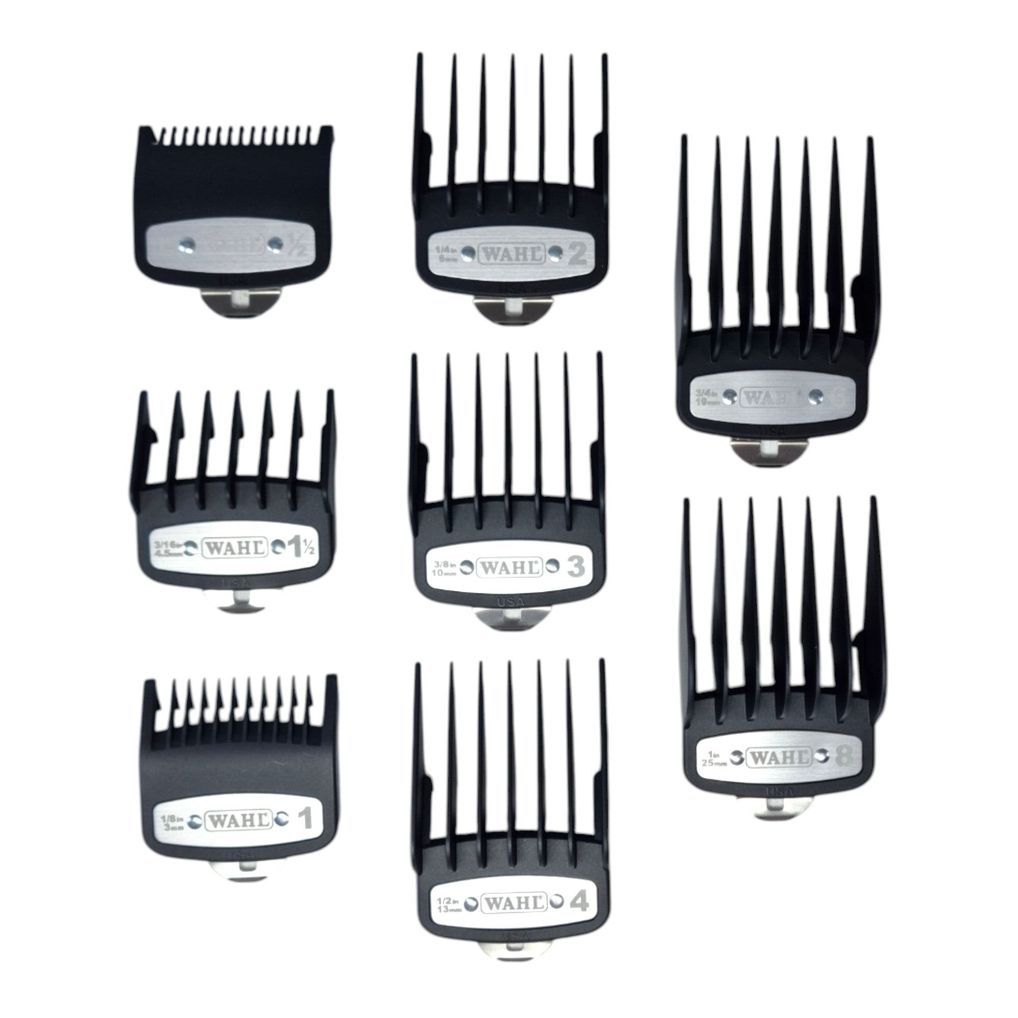 Wahl Professional Cordless Magic Clip Black Haarschneidemaschine 3026434 0 5 1 2 mm 8x Aufsteckkamm 3 - toolbrothers