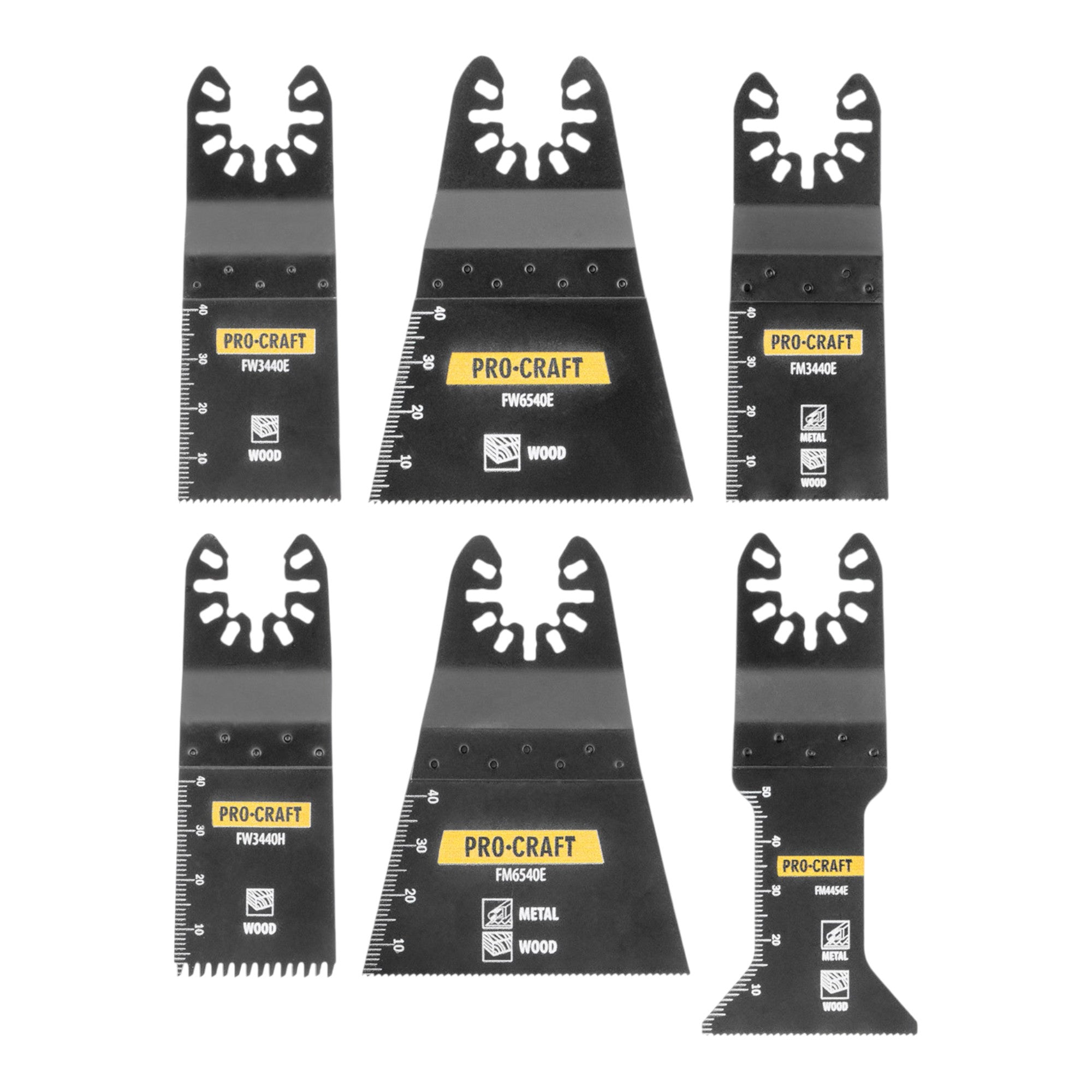 Procraft MB8 Universal Zubehoer Set 8 tlg fuer oszillierende Multifunktionswerkzeuge 2 - toolbrothers