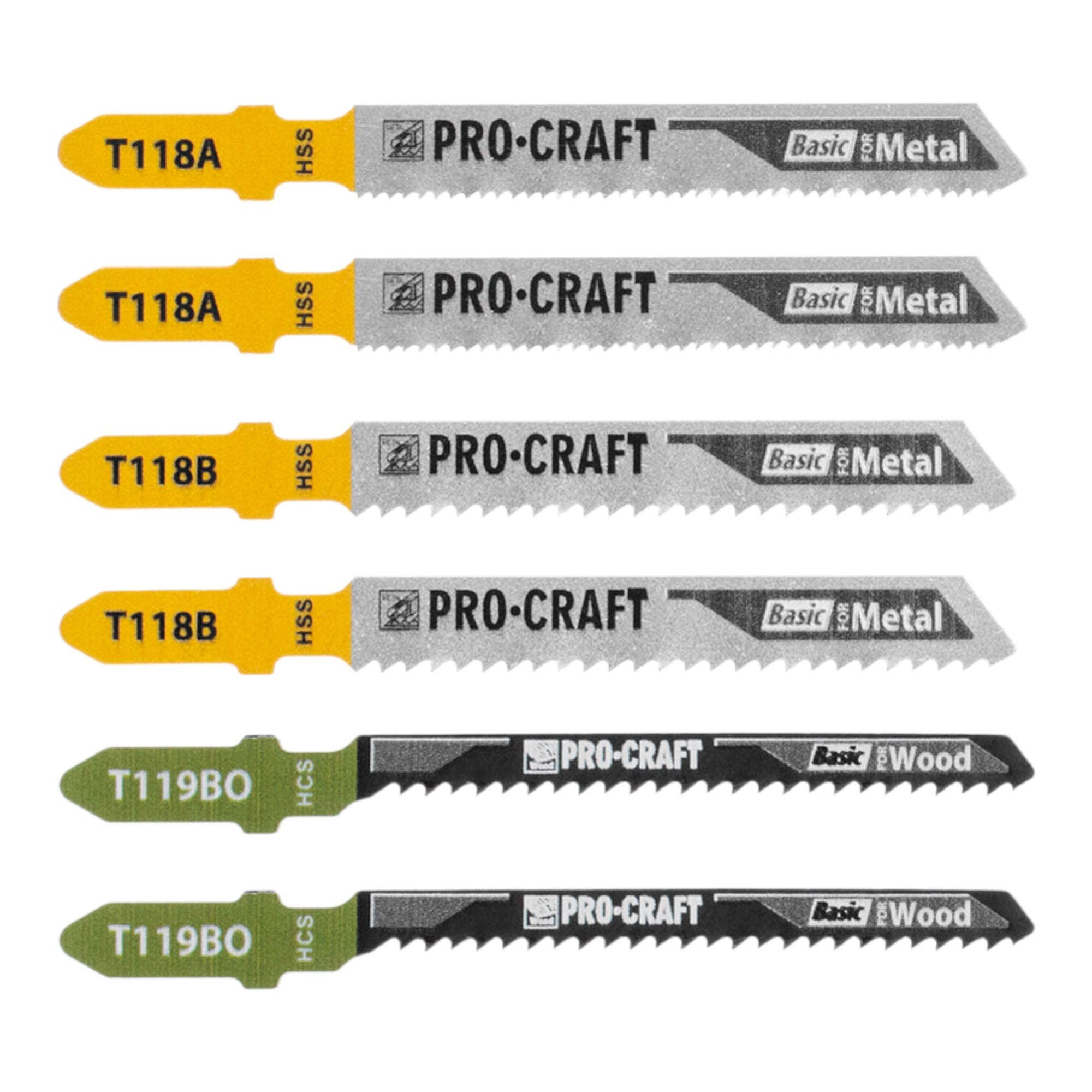 Procraft JB15 Stichsaegeblatt Set 15 tlg 1 50 mm fuer Holz und Metall 4 - toolbrothers
