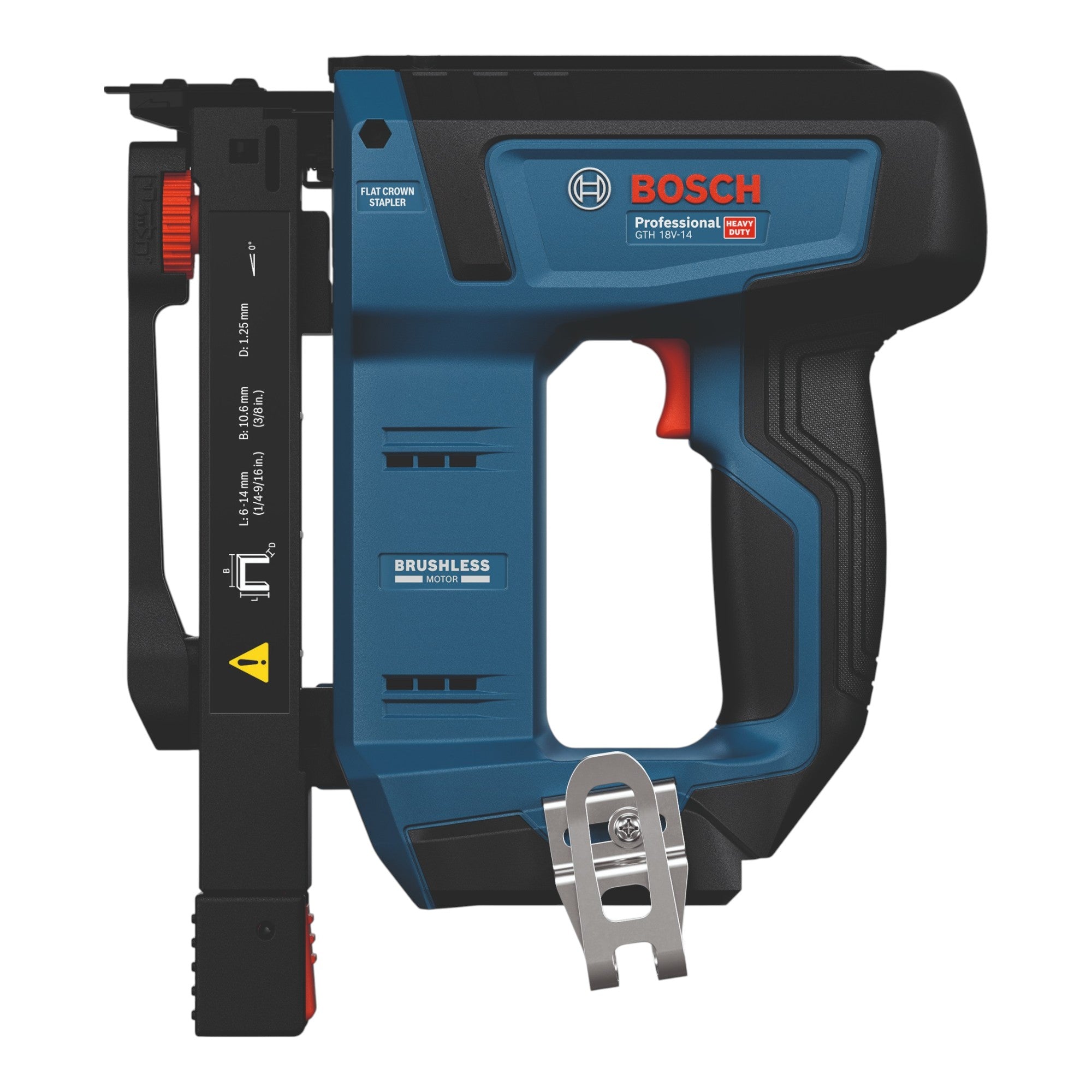 Bosch GTH 18V 14 Akku Holzklammerer 18 V 10 6 x 6 14 mm Brushless 1x Akku 2 0 Ah Ladegeraet L Boxx 4 - toolbrothers
