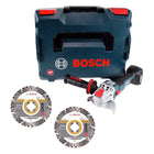 Bosch GWX 18V-10 C Akku Winkelschleifer 18V 125mm brushless X-LOCK + 2x Diamant Trennscheibe X-LOCK 125x22,23mm Best for Universal + L-BOXX - Toolbrothers