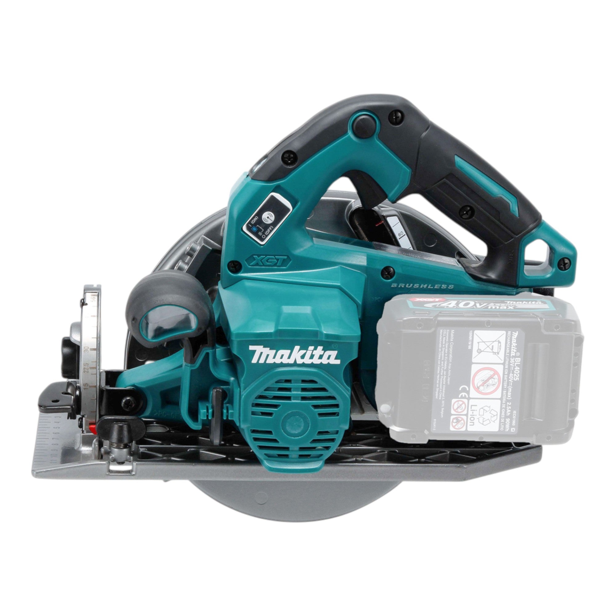 Makita HS 003 GD101 Akku Handkreissaege 40 V max 190 mm Brushless 1x Akku 2 5 Ah Ladegeraet 4 - toolbrothers