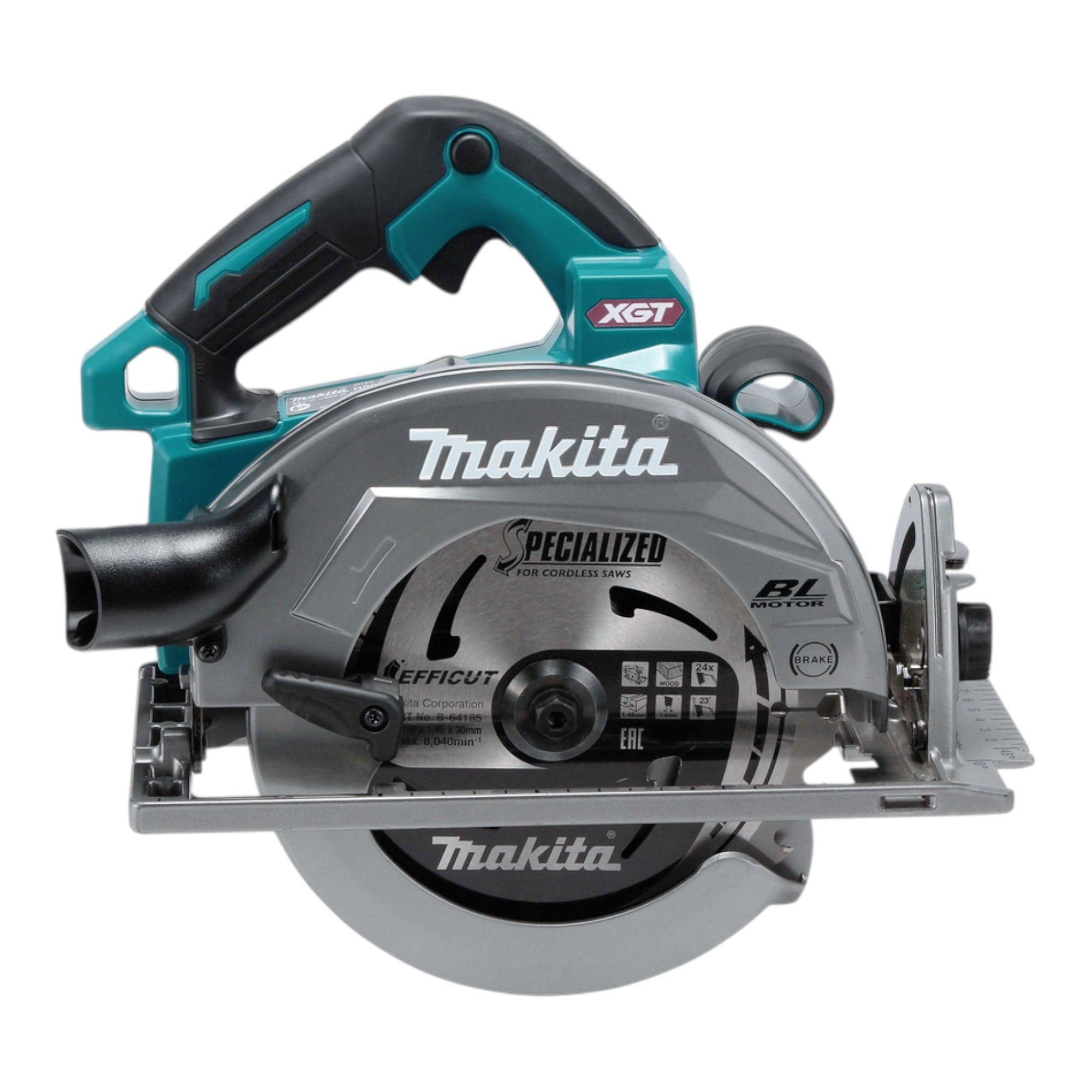 Makita HS 003 GD201 Akku Handkreissaege 40 V max 190 mm Brushless 2x Akku 2 5 Ah Ladegeraet Makpac 1 - toolbrothers
