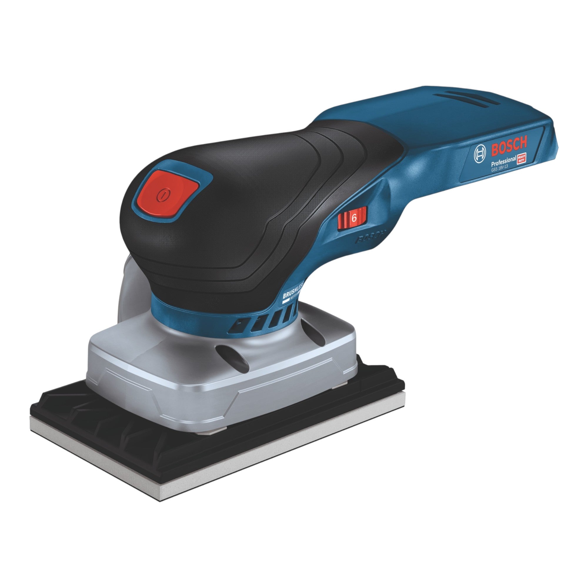 Bosch GSS 18V 13 Professional Akku Schwingschleifer 18 V 100 x 110 mm 1x Akku 2 0 Ah Ladegeraet 1 - toolbrothers