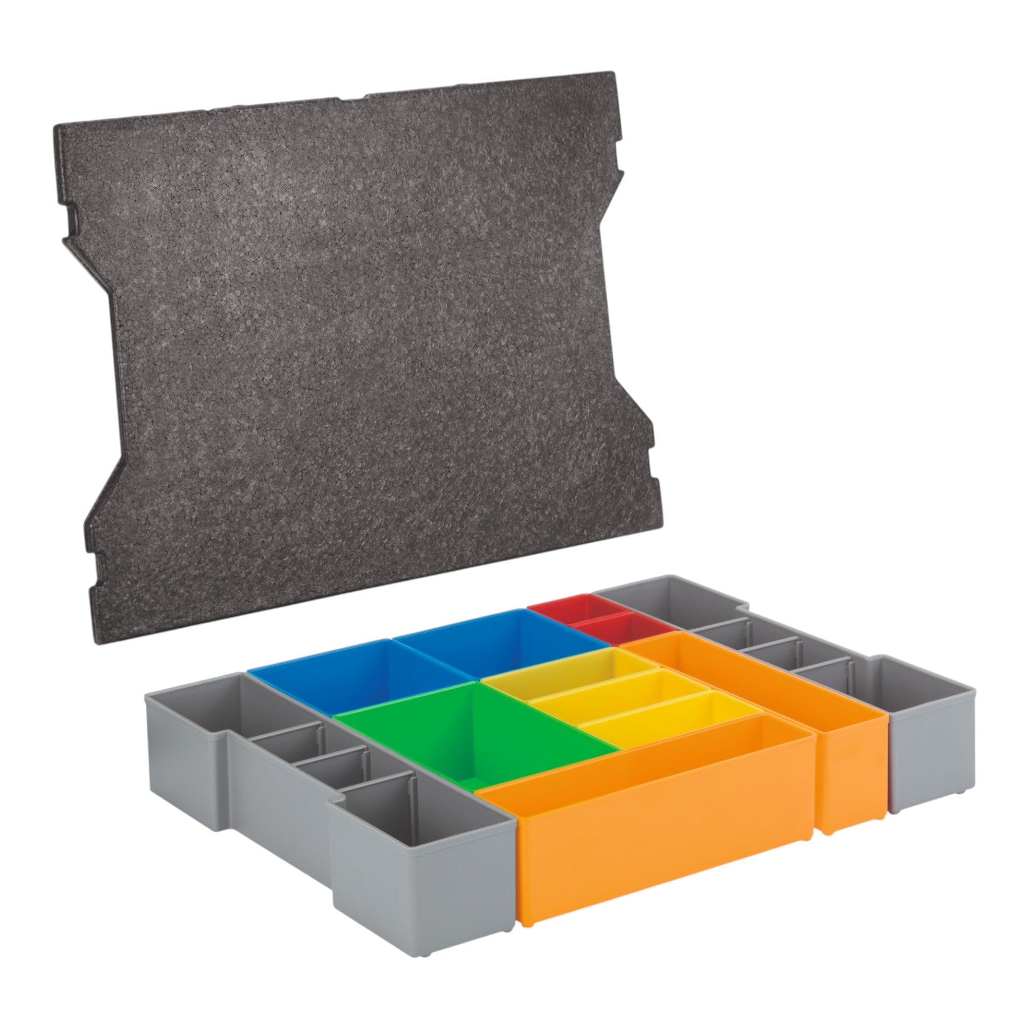 Bosch L BOXX 102 Inset Box Set 12 teilig 1600A016N9 fuer Kleinteileaufbewahrung 0 - toolbrothers