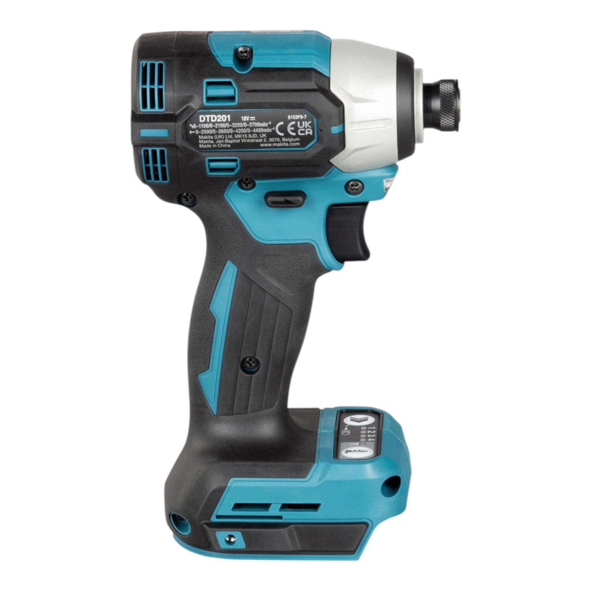Makita DTD 201 ZJ Akku Schlagschrauber 18 V 210 Nm Brushless Makpac ohne Akku ohne Ladegeraet 4 - toolbrothers