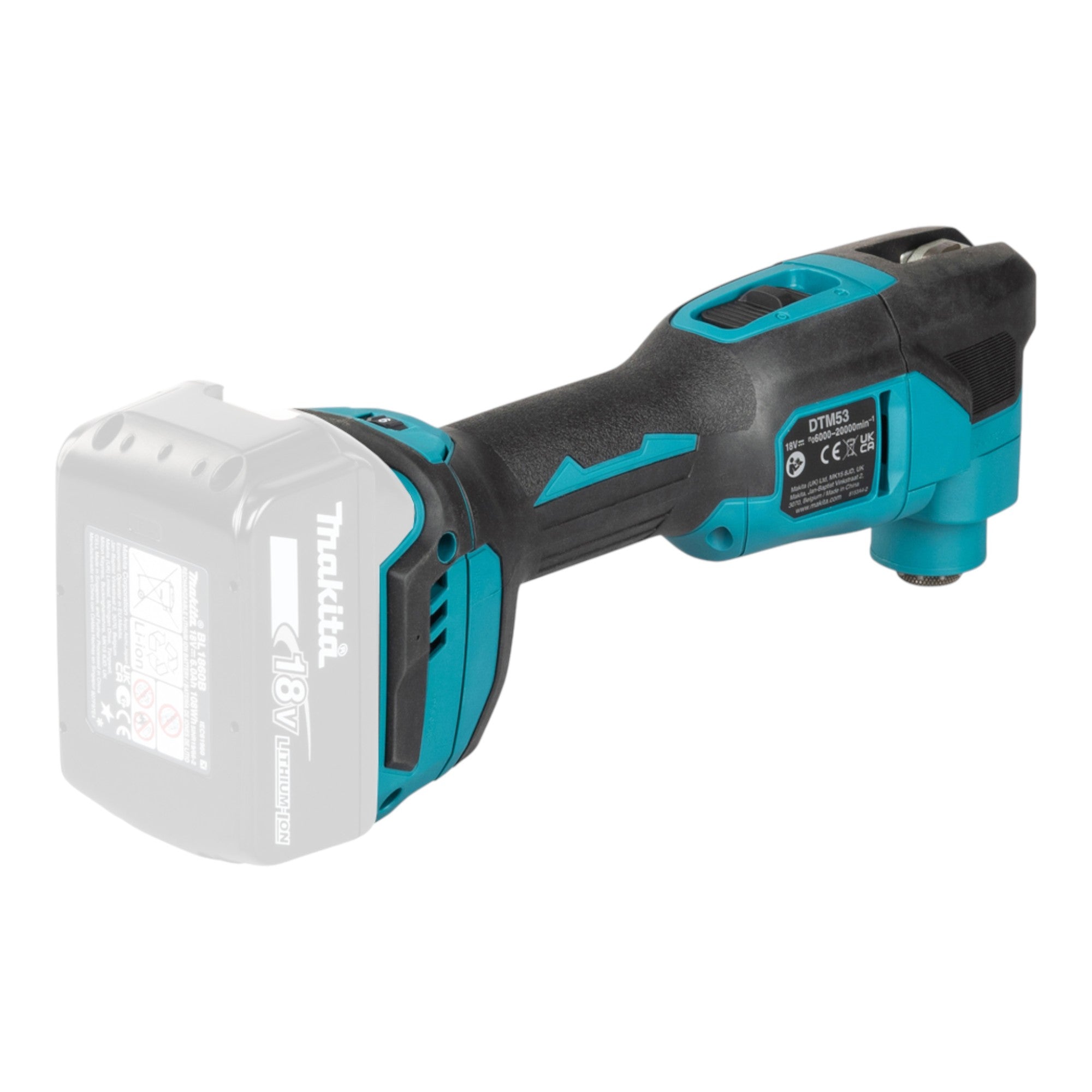 Makita DTM 53 RM Akku Multifunktionswerkzeug 18 V OIS Starlock Brushless 2x Akku 4 0 Ah Ladegeraet 3 - toolbrothers