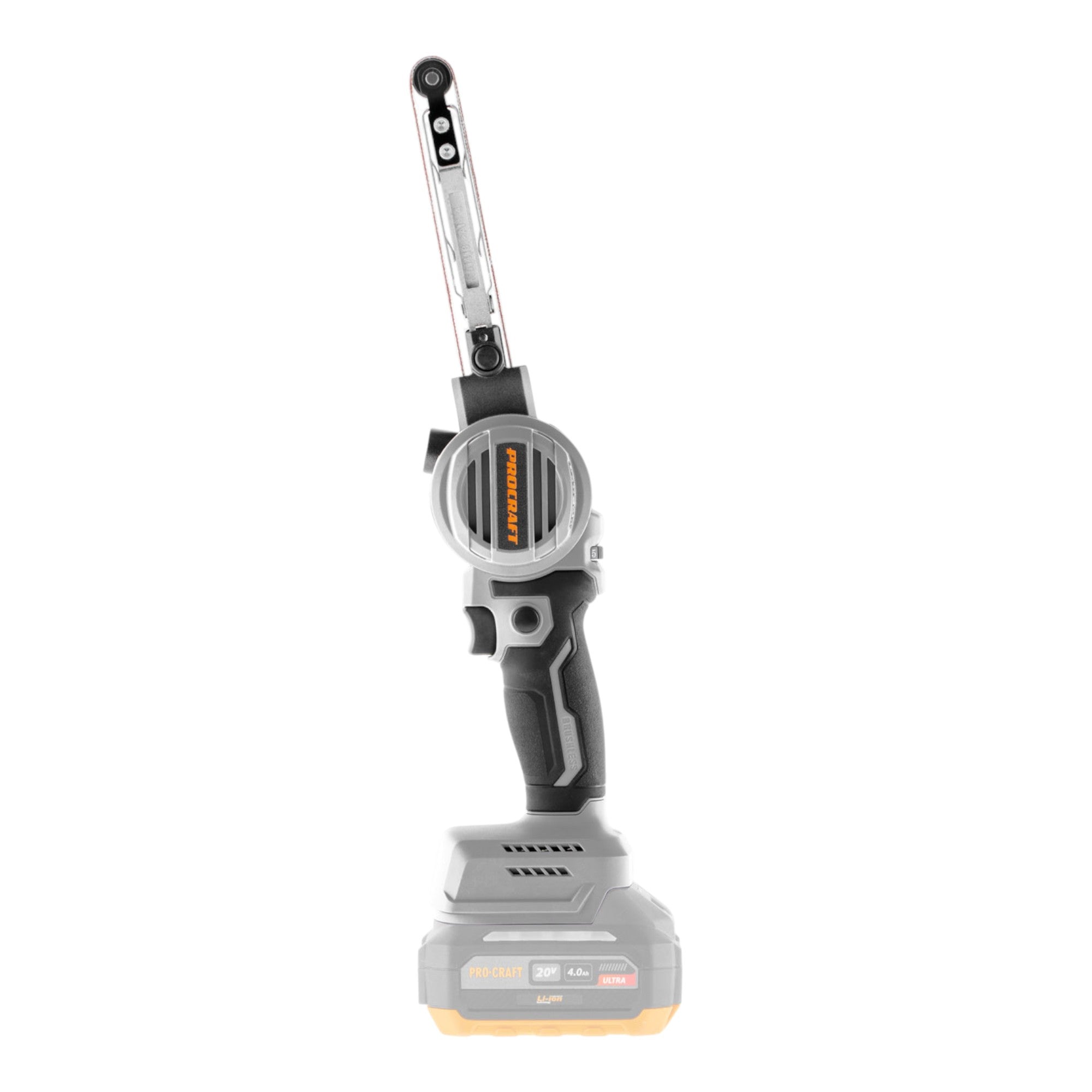 ProCraft Industrial PFA20A BB Akku Bandfeile 20 V 13 x 457 mm Brushless 1x Akku 8 0 Ah ohne Ladegeraet 2 - toolbrothers