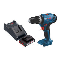Bosch GSB 18V 25 Professional Akku Schlagbohrschrauber 18 V 56 Nm 1x Akku 2 0 Ah Ladegeraet 0 - toolbrothers