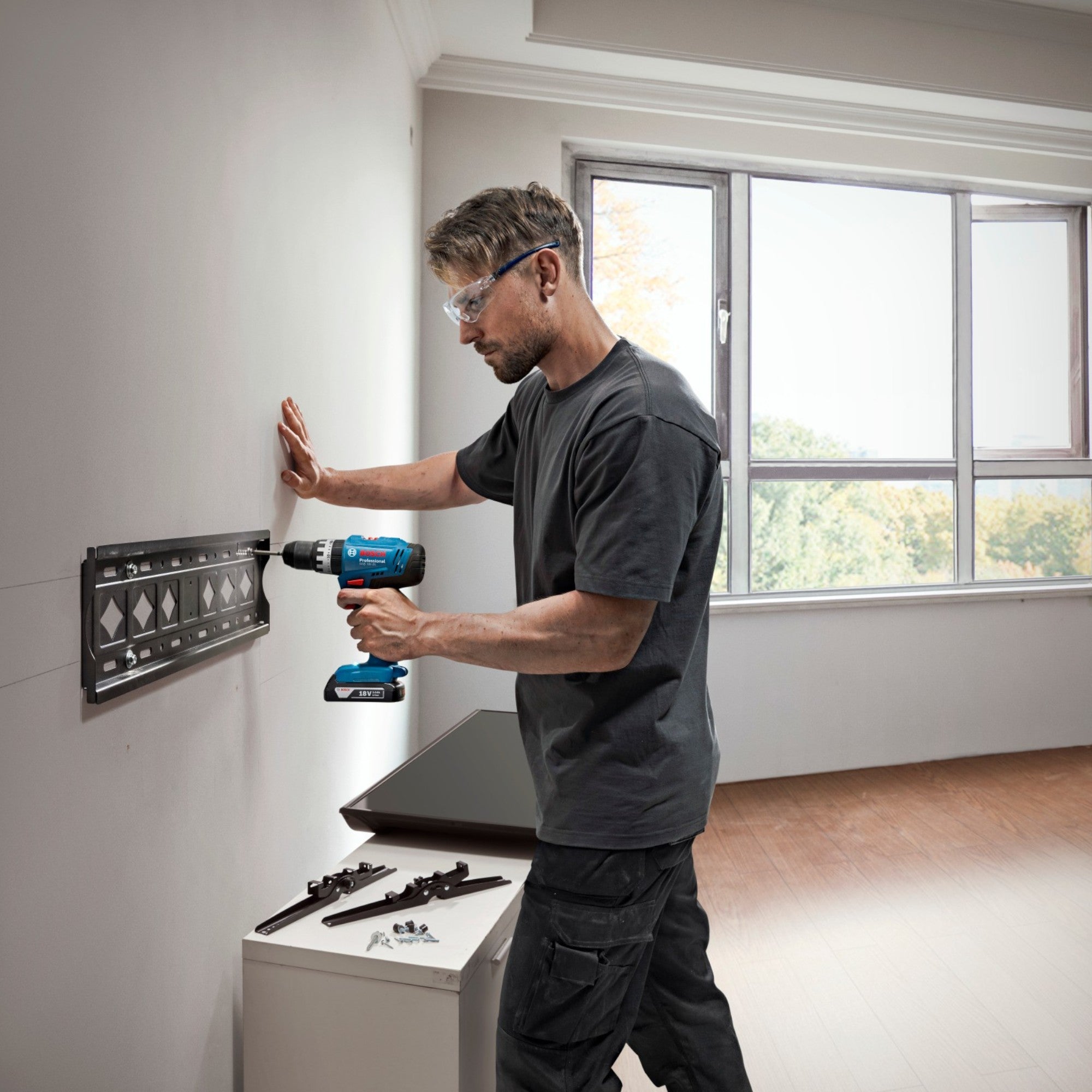 Bosch GSB 18V 25 Professional Akku Schlagbohrschrauber 18 V 56 Nm 1x ProCORE Akku 4 0 Ah Ladegeraet 4 - toolbrothers