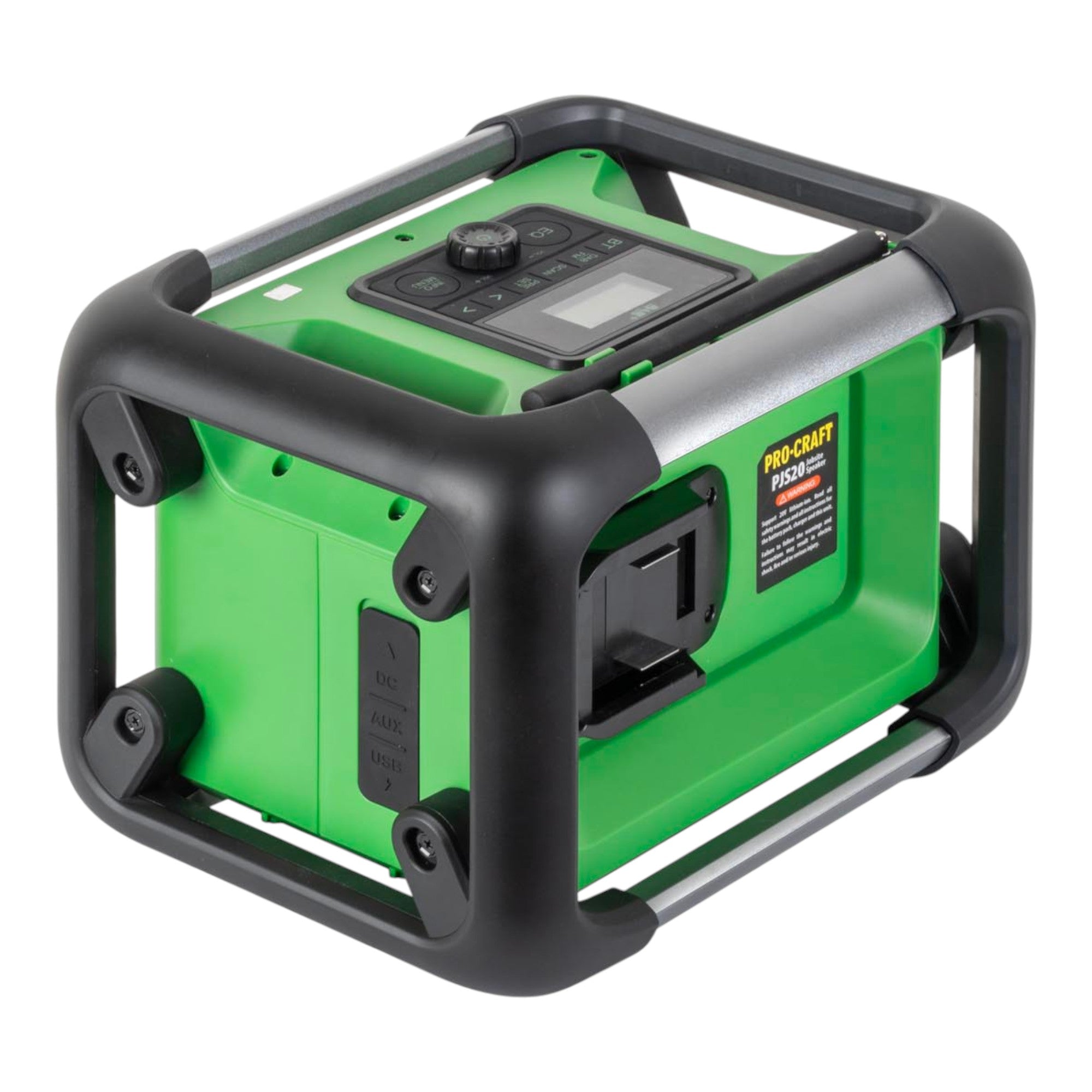 Procraft PJS20bb Akku Baustellenradio 20 V 80 W FM DAB Bluetooth Solo ohne Akku ohne Ladegeraet 4 - toolbrothers