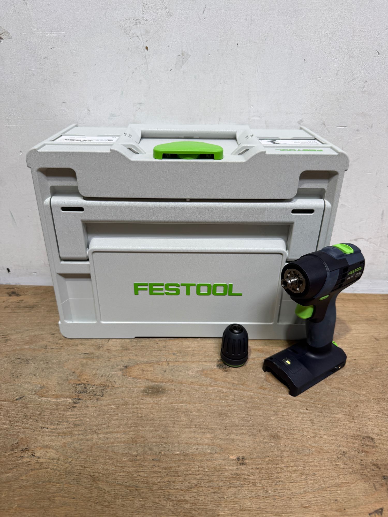 Festool TXS 18 Basic Akku Bohrschrauber 18 V 40 Nm Brushless 576894 Systainer ohne Akku ohne Ladegeraet Leicht Gebraucht 0 - toolbrothers