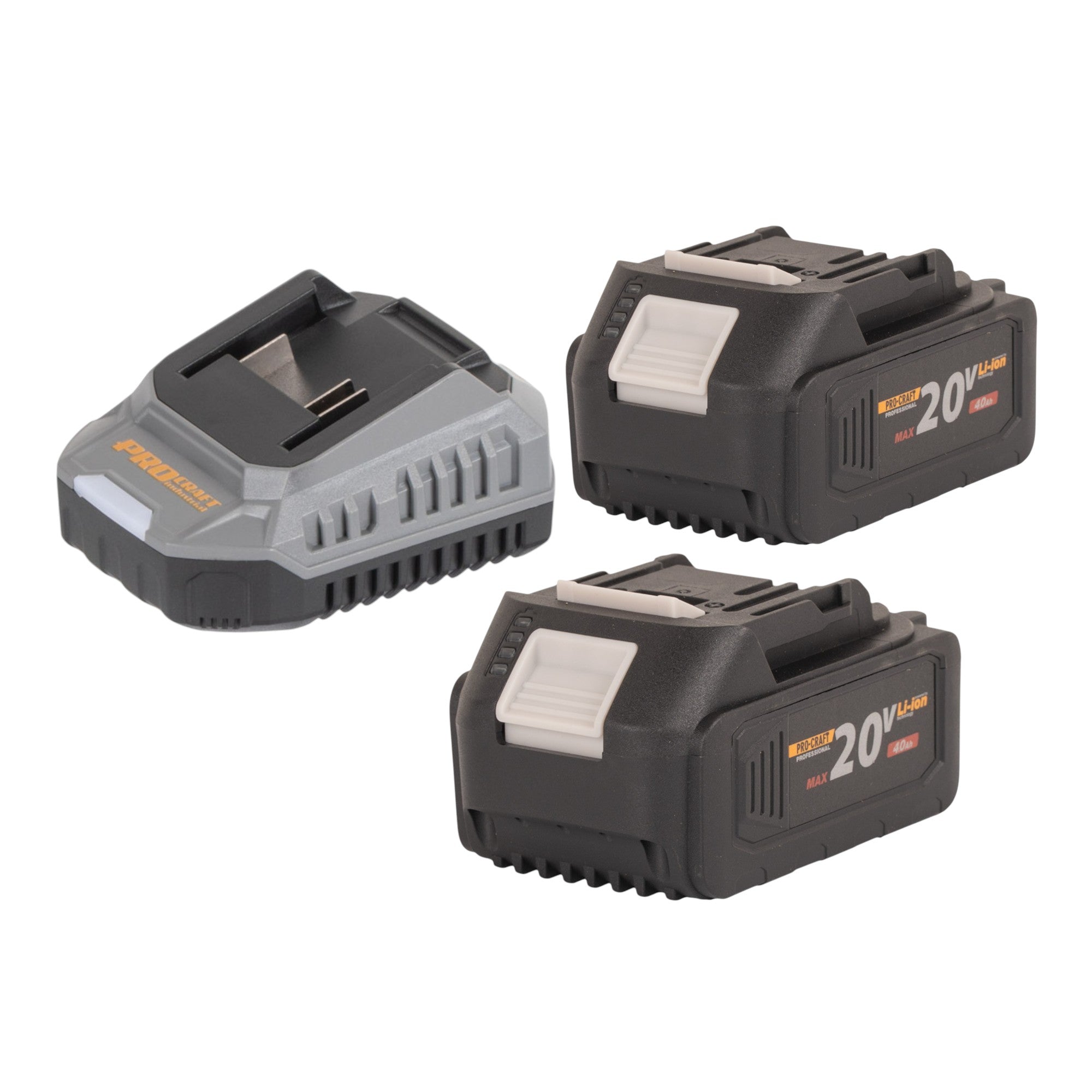 Procraft PTA 31 BB Akku Freischneider 20 V 420 mm Brushless 2x Akku 4 0 Ah Ladegeraet 2 - toolbrothers