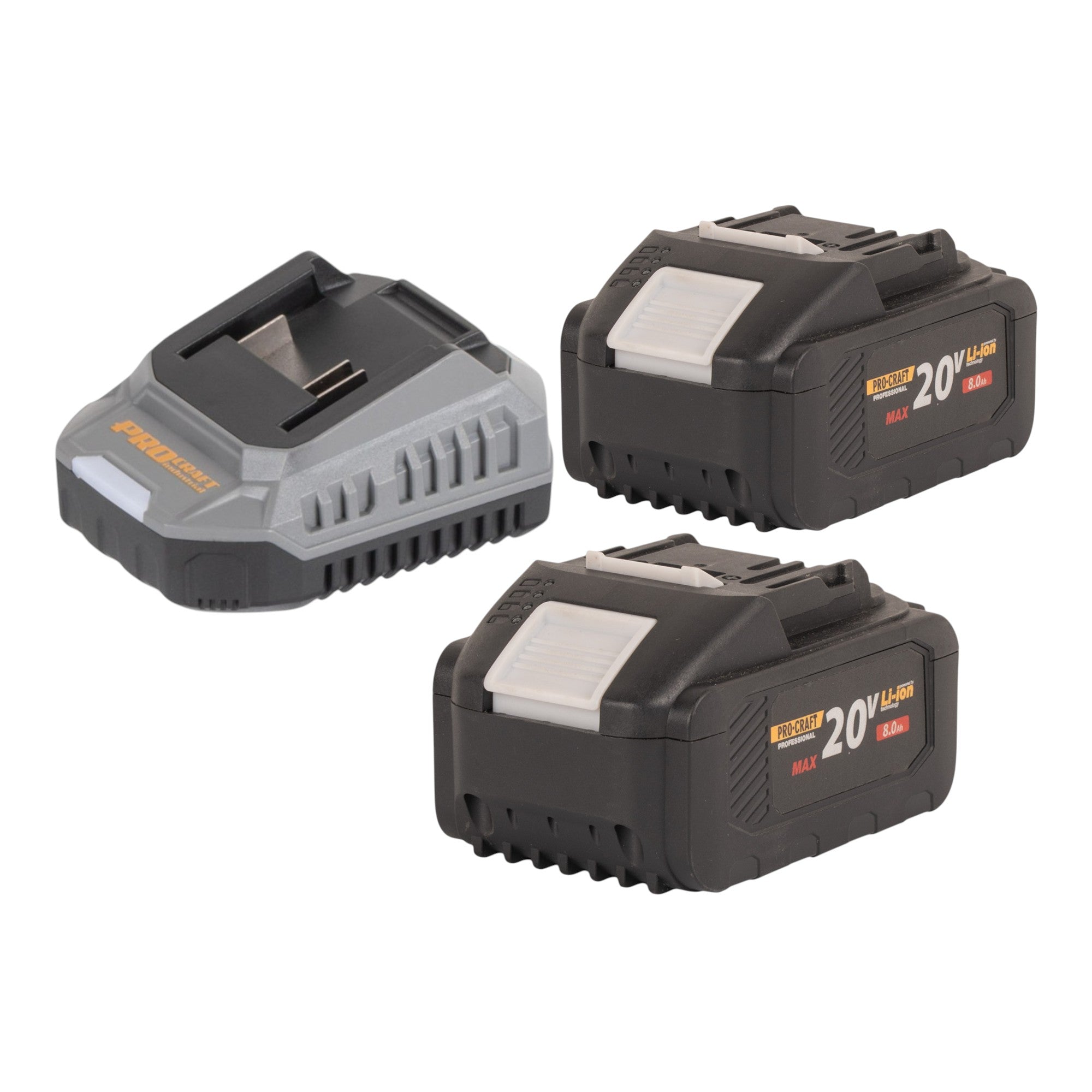 Procraft PTA 31 BB Akku Freischneider 20 V 420 mm Brushless 2x Akku 8 0 Ah Ladegeraet 2 - toolbrothers