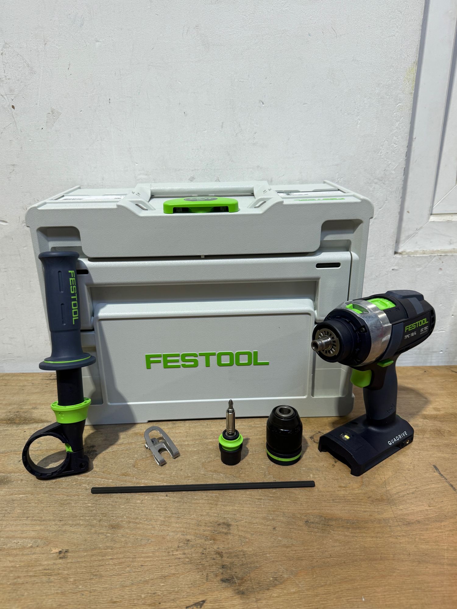 Festool TPC 18 4 Basic Akku Schlagbohrschrauber 18 V 75 Nm 575604 Brushless Systainer ohne Akku ohne Ladegeraet Leicht Gebraucht 0 - toolbrothers