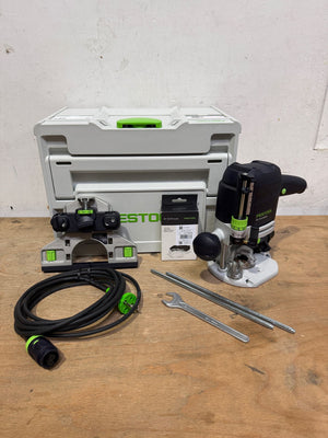 Festool OF 1010 REBQ-Plus Oberfräse 1010 W 55 mm Hub + Systainer ( 578005 ) - Leicht Gebraucht
