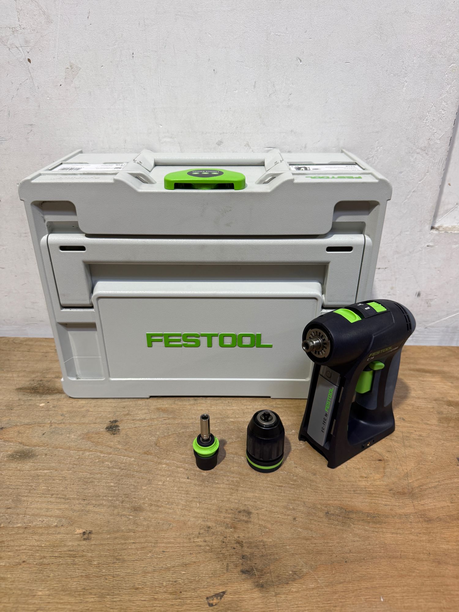 Festool C 18 Basic Akku Bohrschrauber 18 V 45 Nm Brushless Systainer 576434 ohne Akku ohne Ladegeraet Leicht Gebraucht 3 - toolbrothers