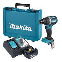 Makita DDF 484 RT1E Akku Bohrschrauber 18 V 54 Nm Brushless 1x Akku 5 0 Ah Ladegeraet Koffer 0 - toolbrothers