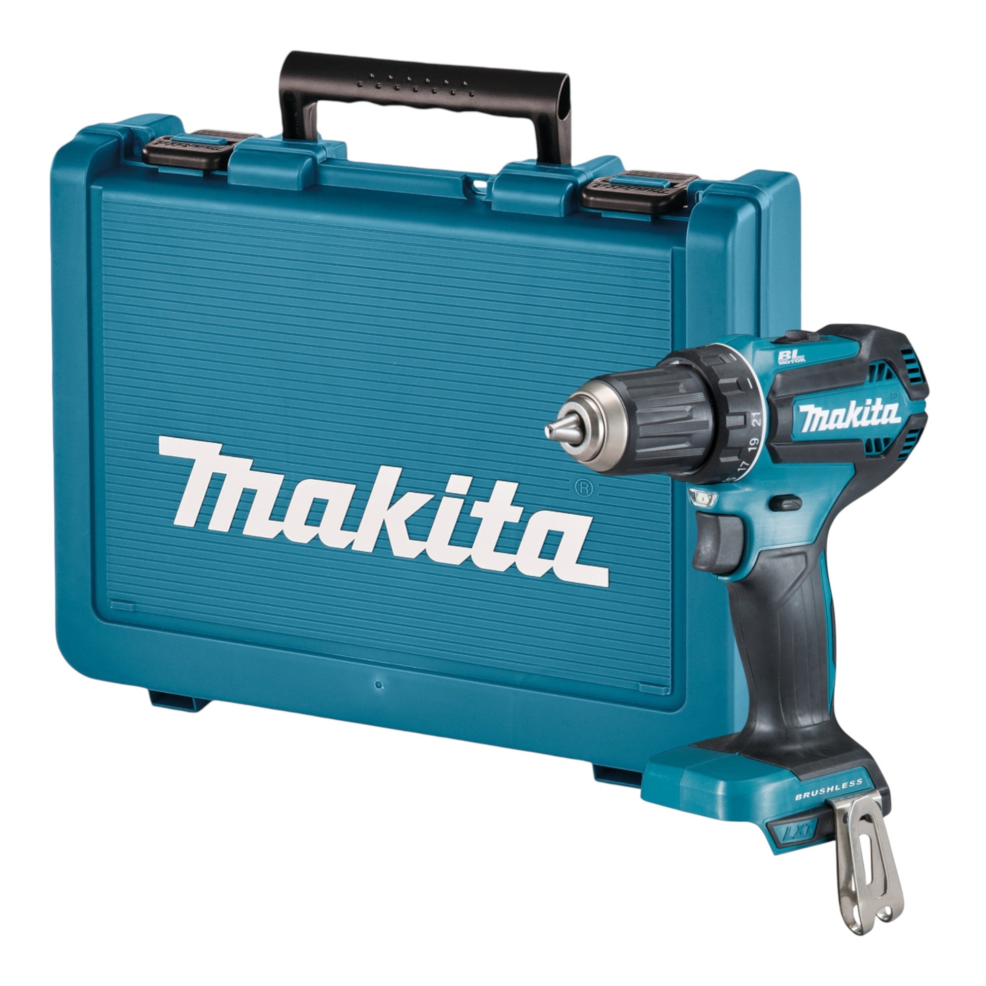 Makita DDF 485 ZE Akku Bohrschrauber 18 V 50 Nm Brushless Koffer ohne Akku ohne Ladegeraet 0 - toolbrothers