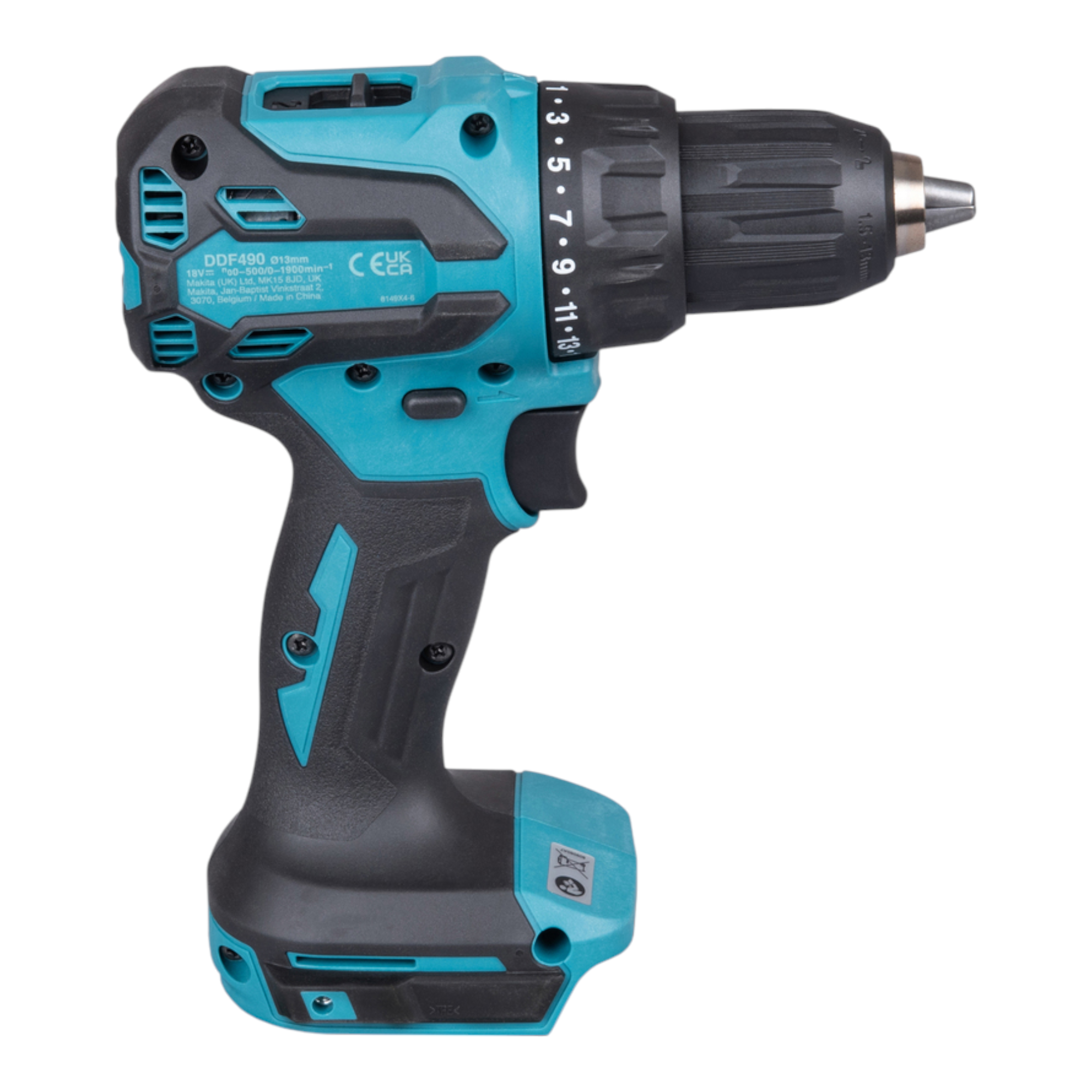 Makita DDF 490 ZE Akku Bohrschrauber 18 V 65 Nm Brushless Koffer ohne Akku ohne Ladegeraet 4 - toolbrothers