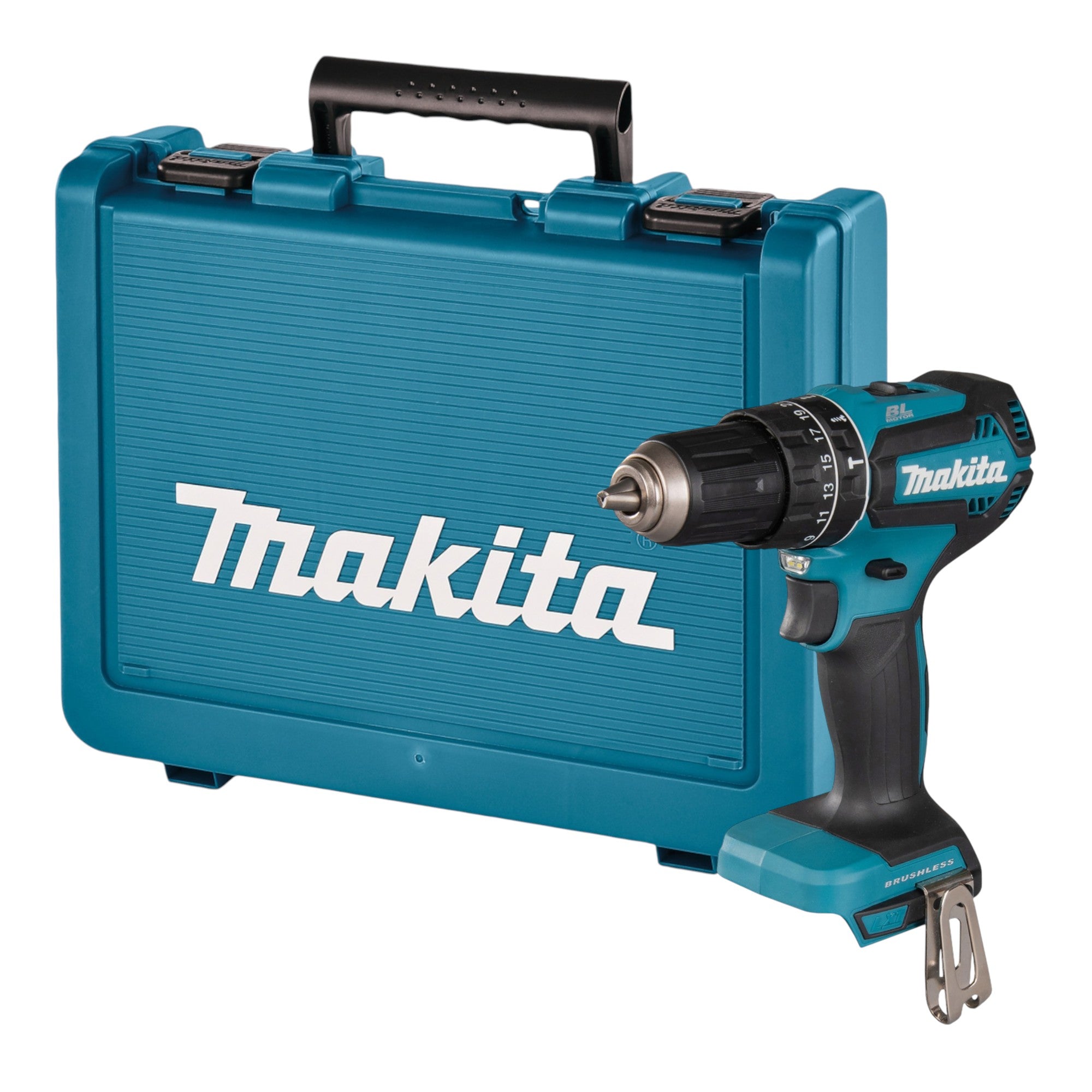 Makita DHP 485 ZE Akku Schlagbohrschrauber 18 V 50 Nm Brushless Koffer ohne Akku ohne Ladegeraet 0 - toolbrothers