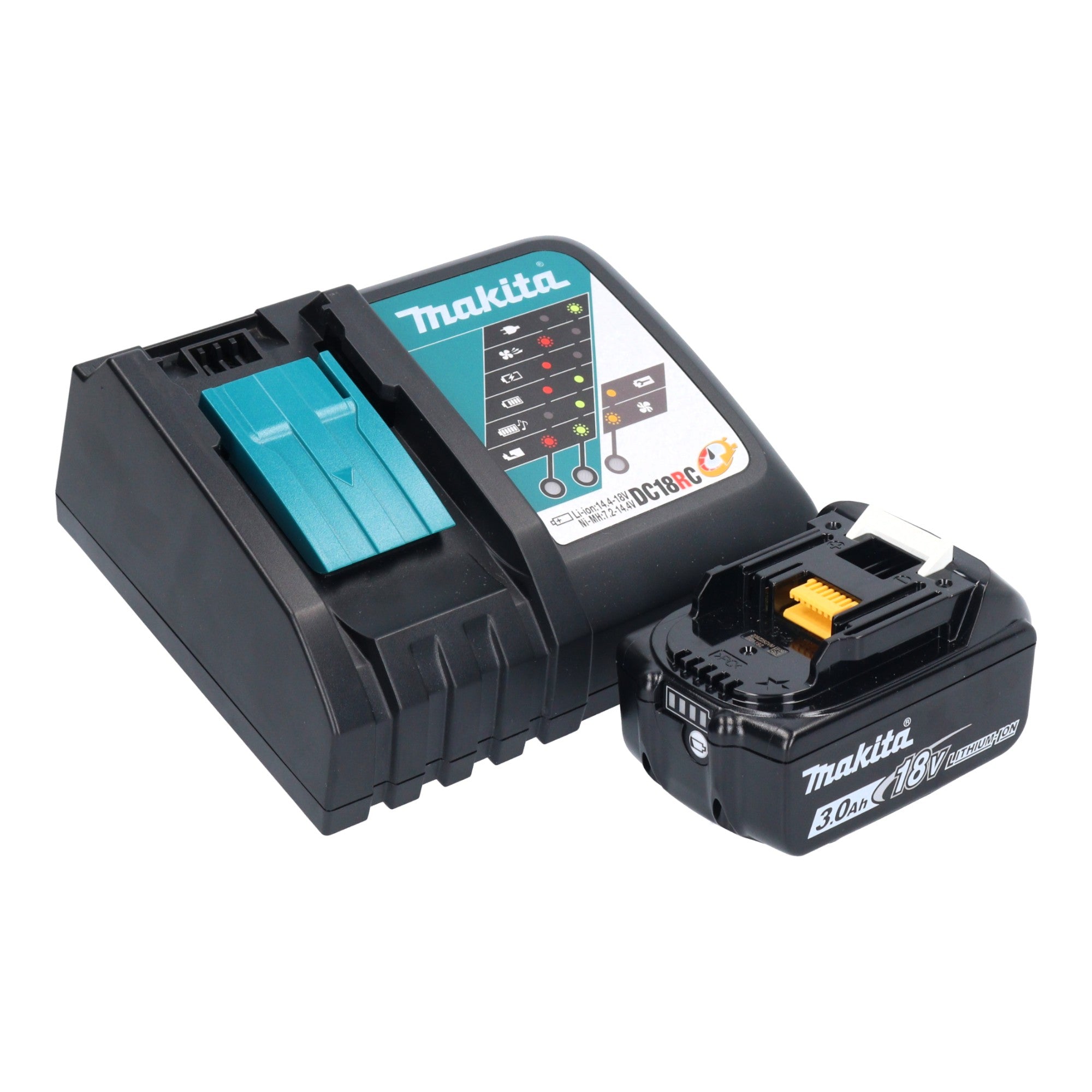 Makita DHP 485 RF1E Akku Schlagbohrschrauber 18 V 50 Nm Brushless 1x Akku 3 0 Ah Ladegeraet Koffer 4 - toolbrothers