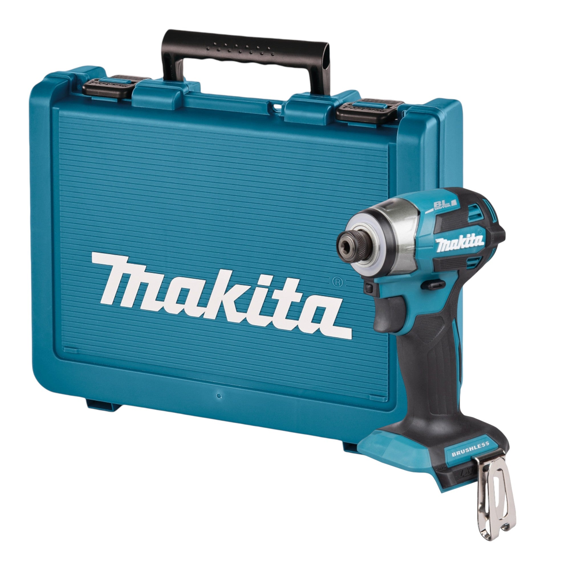 Makita DTD 173 ZE Akku Schlagschrauber 18 V 180 Nm 1 4 Brushless Koffer ohne Akku ohne Ladegeraet 0 - toolbrothers