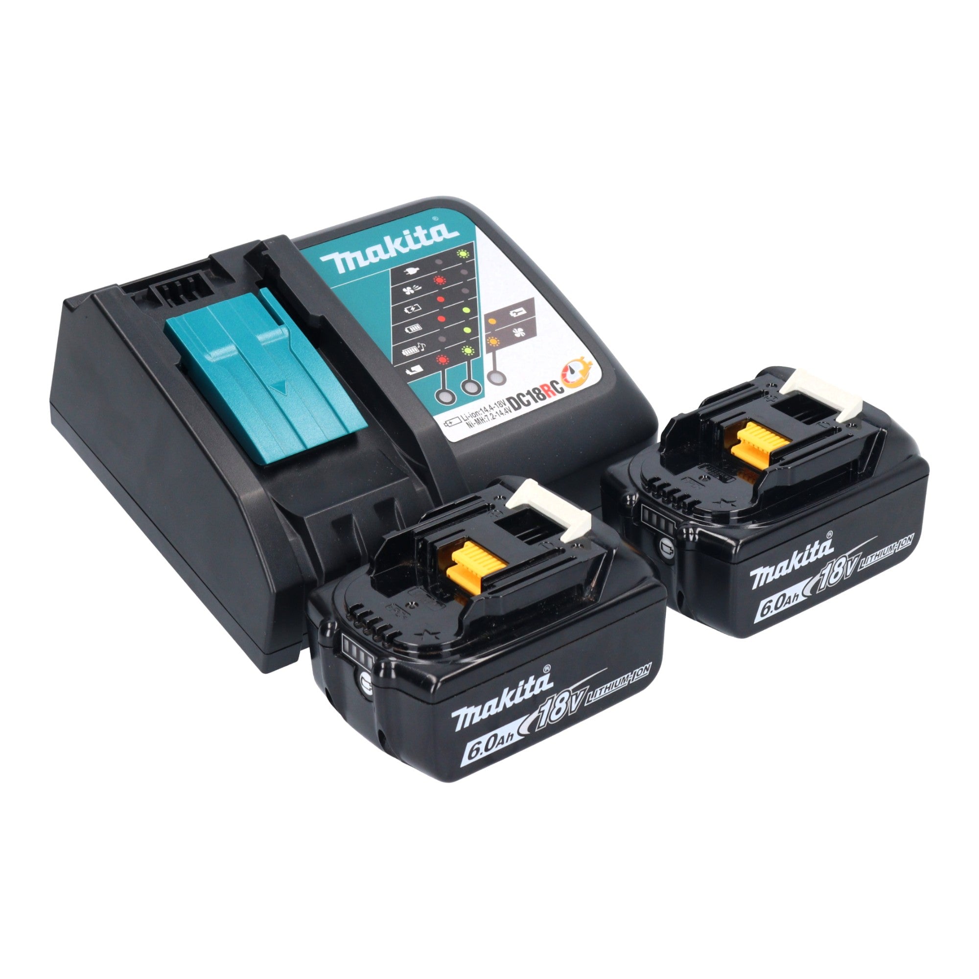 Makita DTD 153 RGE Akku Schlagschrauber 18 V 170 Nm 1 4 Brushless 2x Akku 6 0 Ah Ladegeraet Koffer 4 - toolbrothers