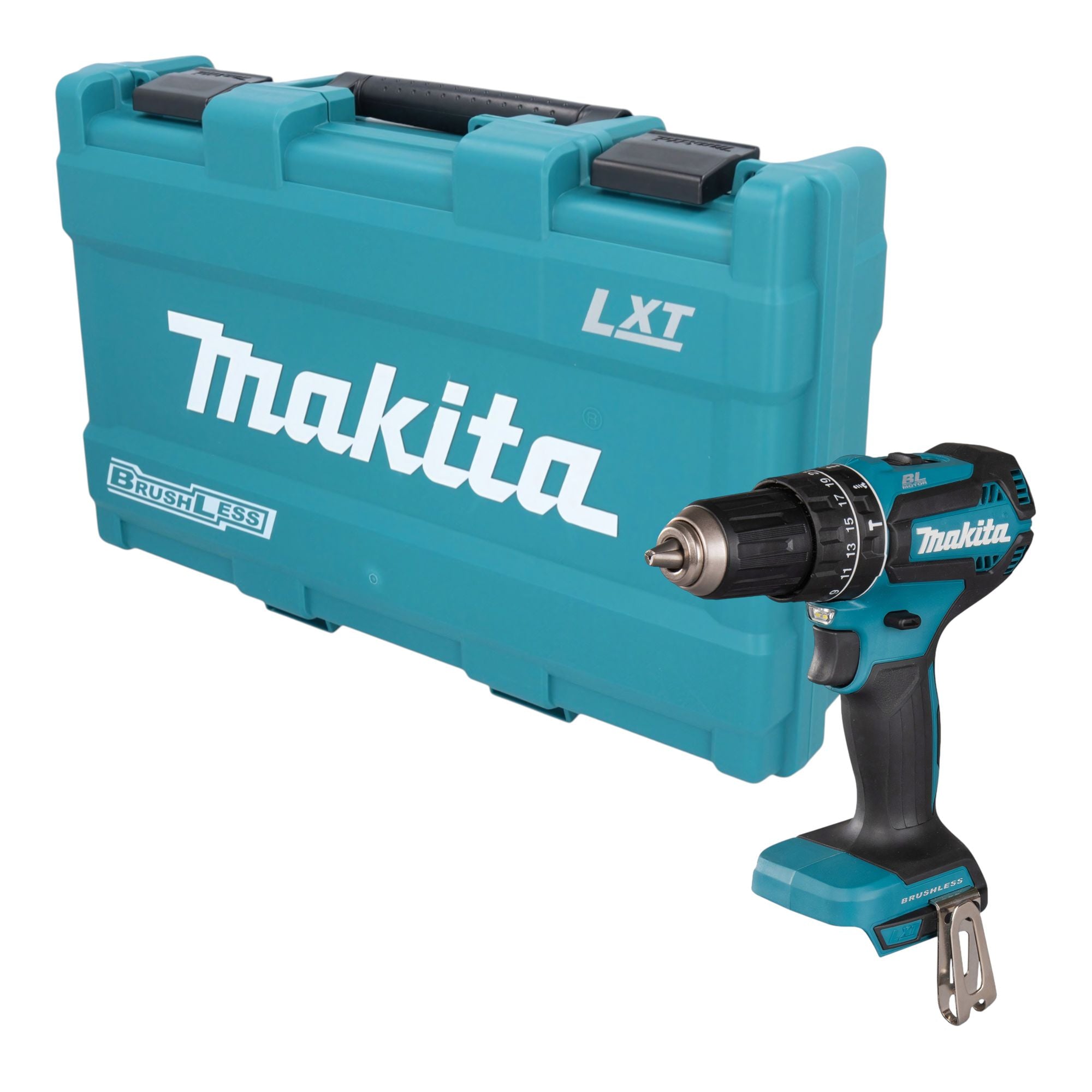 Makita DHP 485 ZK Akku Schlagbohrschrauber 18 V 50 Nm Brushless Koffer ohne Akku ohne Ladegeraet 0 - toolbrothers